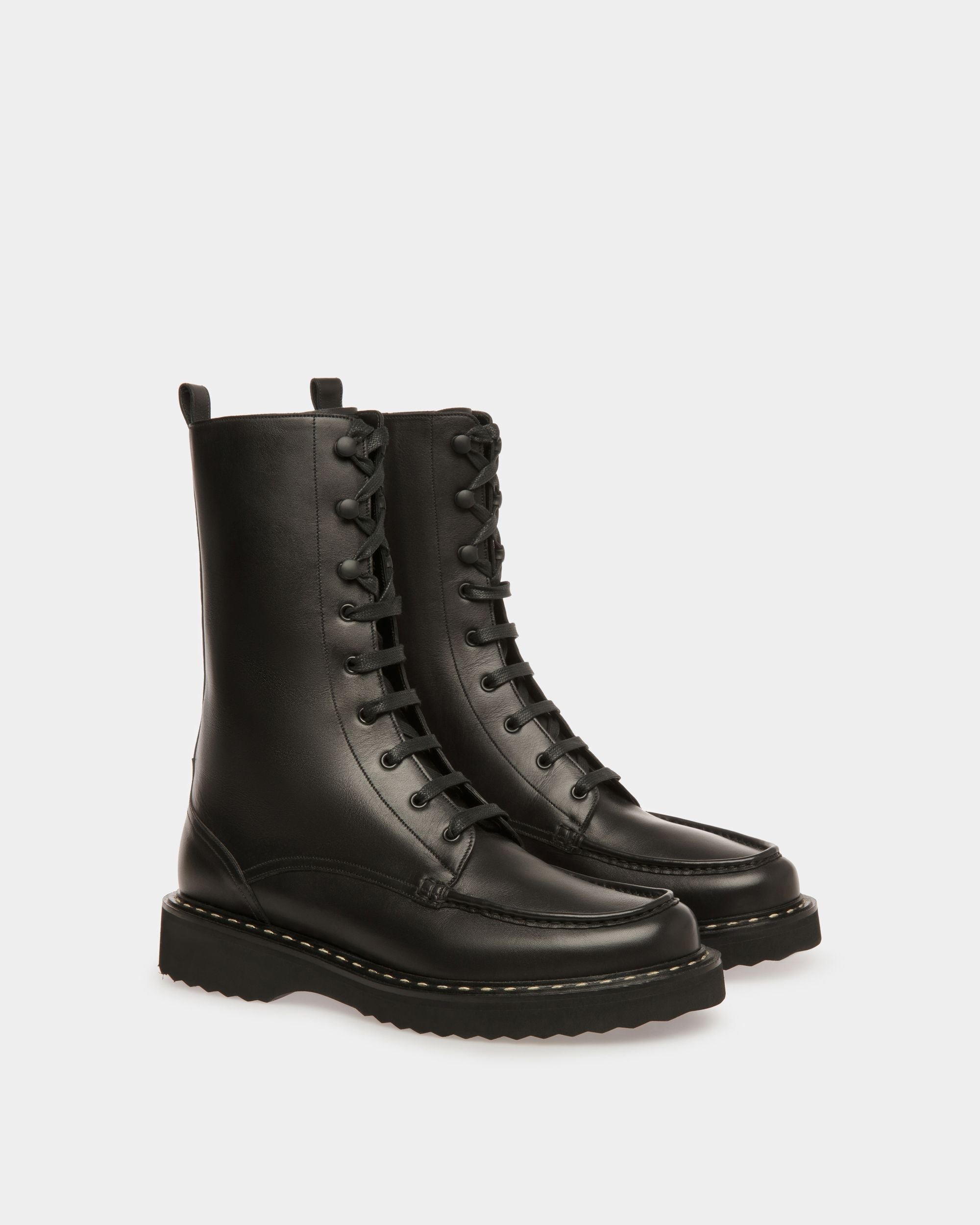 Stivaletto Neasden In Pelle Nera - Uomo - Bally - 02