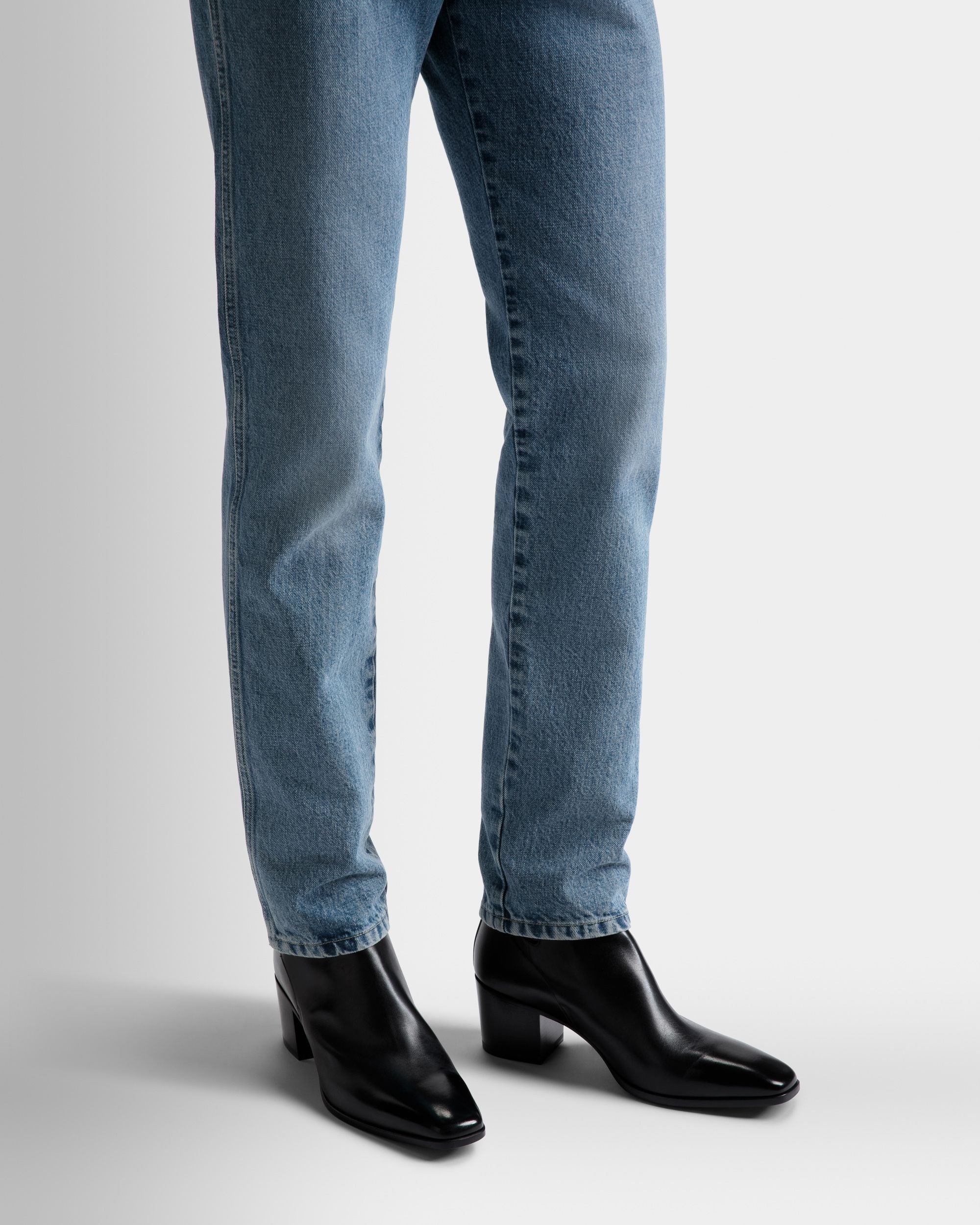 Stivale Villy In Pelle Nera - Uomo - Bally - 02