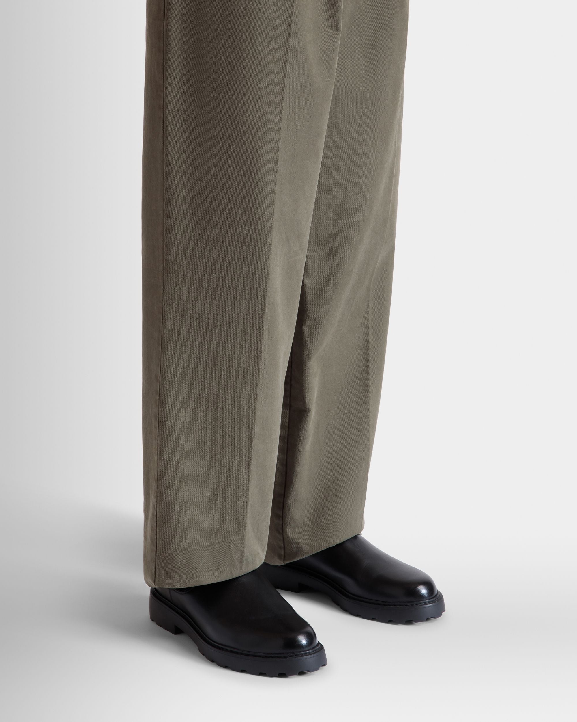 Stivaletto Gusto In Pelle Nera - Uomo - Bally - 02