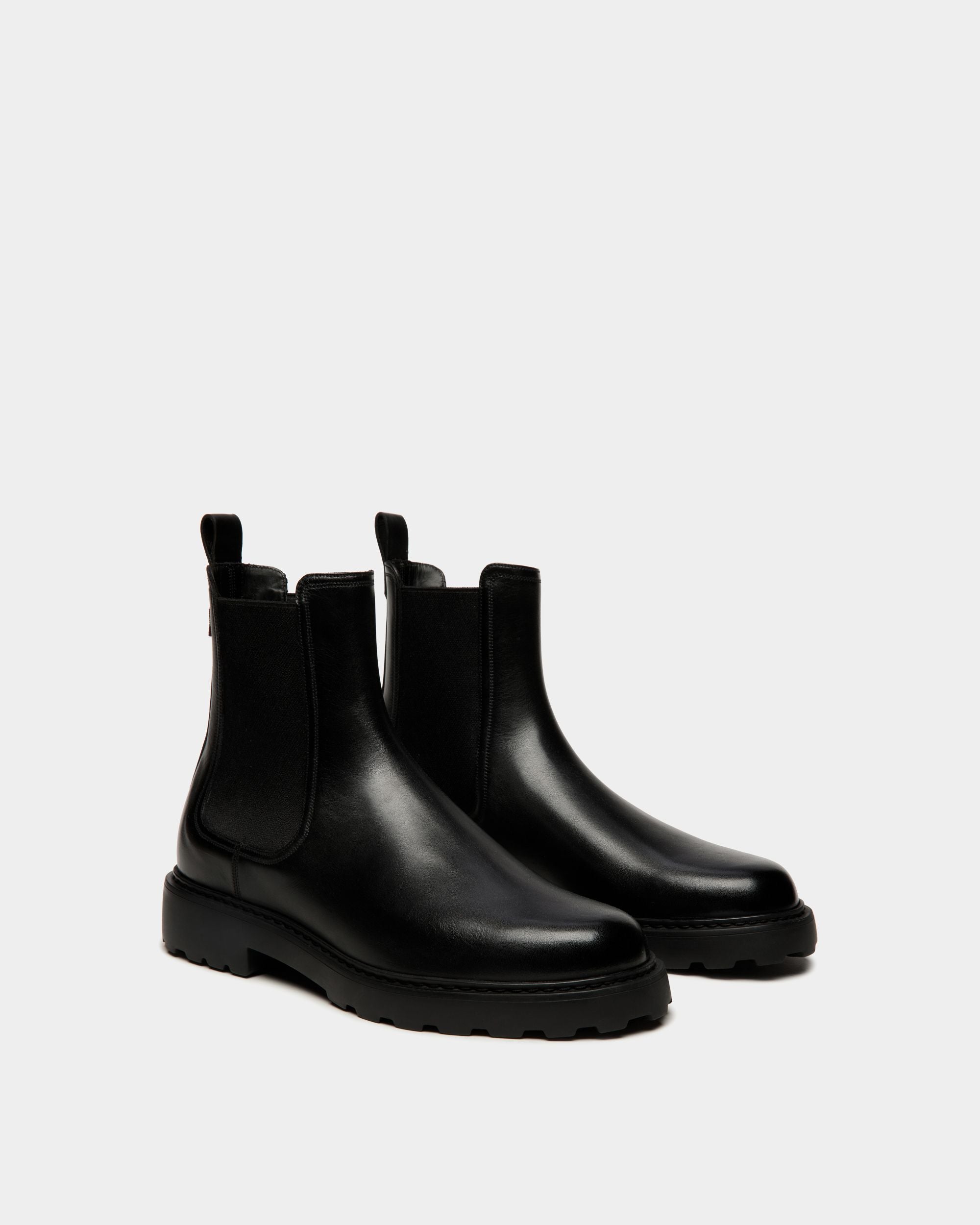 Stivaletto Gusto In Pelle Nera - Uomo - Bally - 03