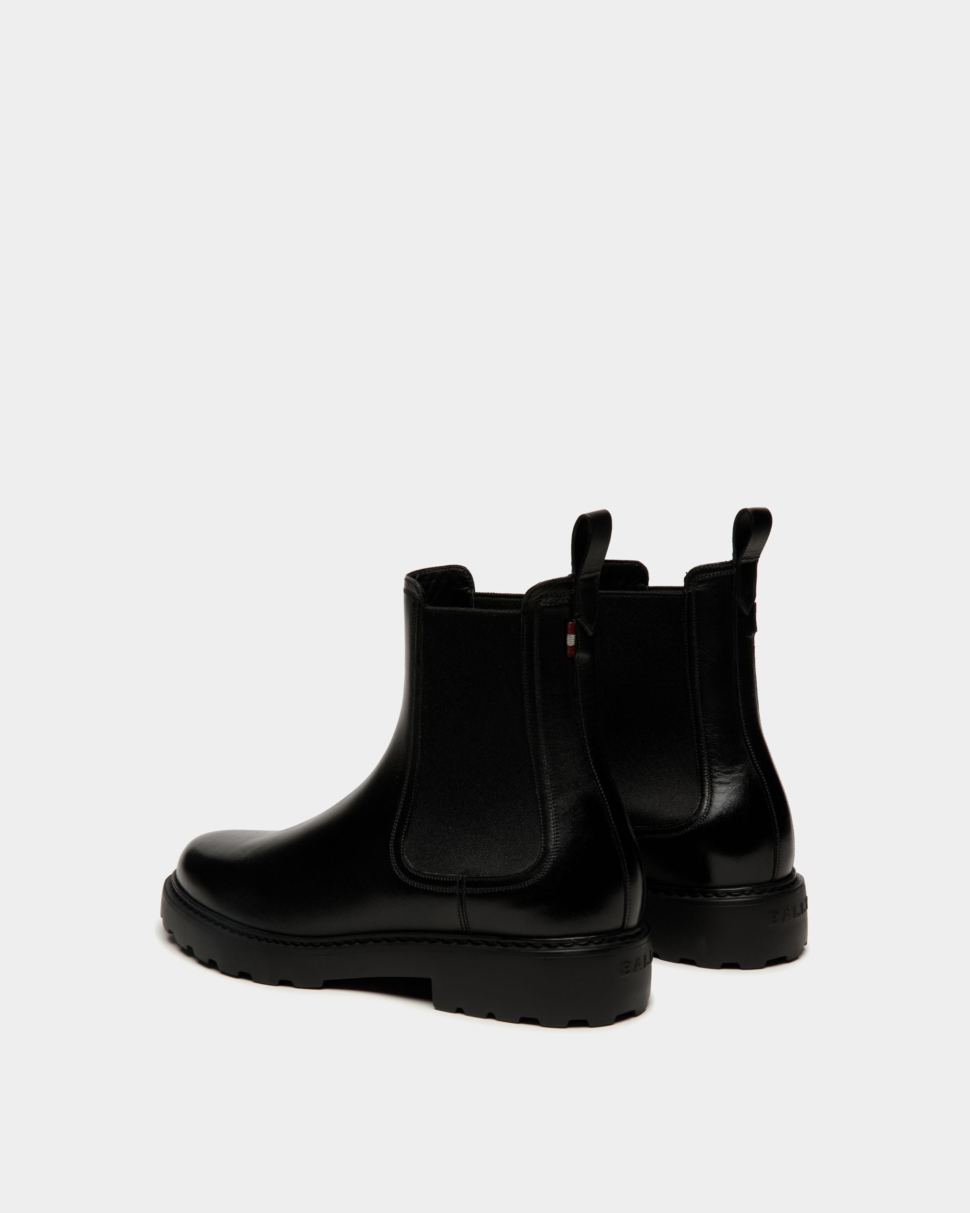 Stivaletto Gusto In Pelle Nera - Uomo - Bally - 04