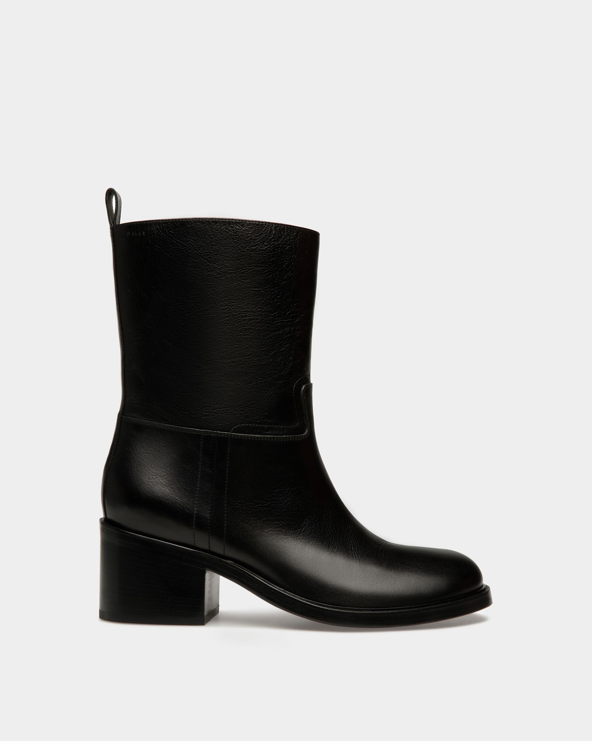 Stivale Peggy In Pelle Nera - Uomo - Bally - 01