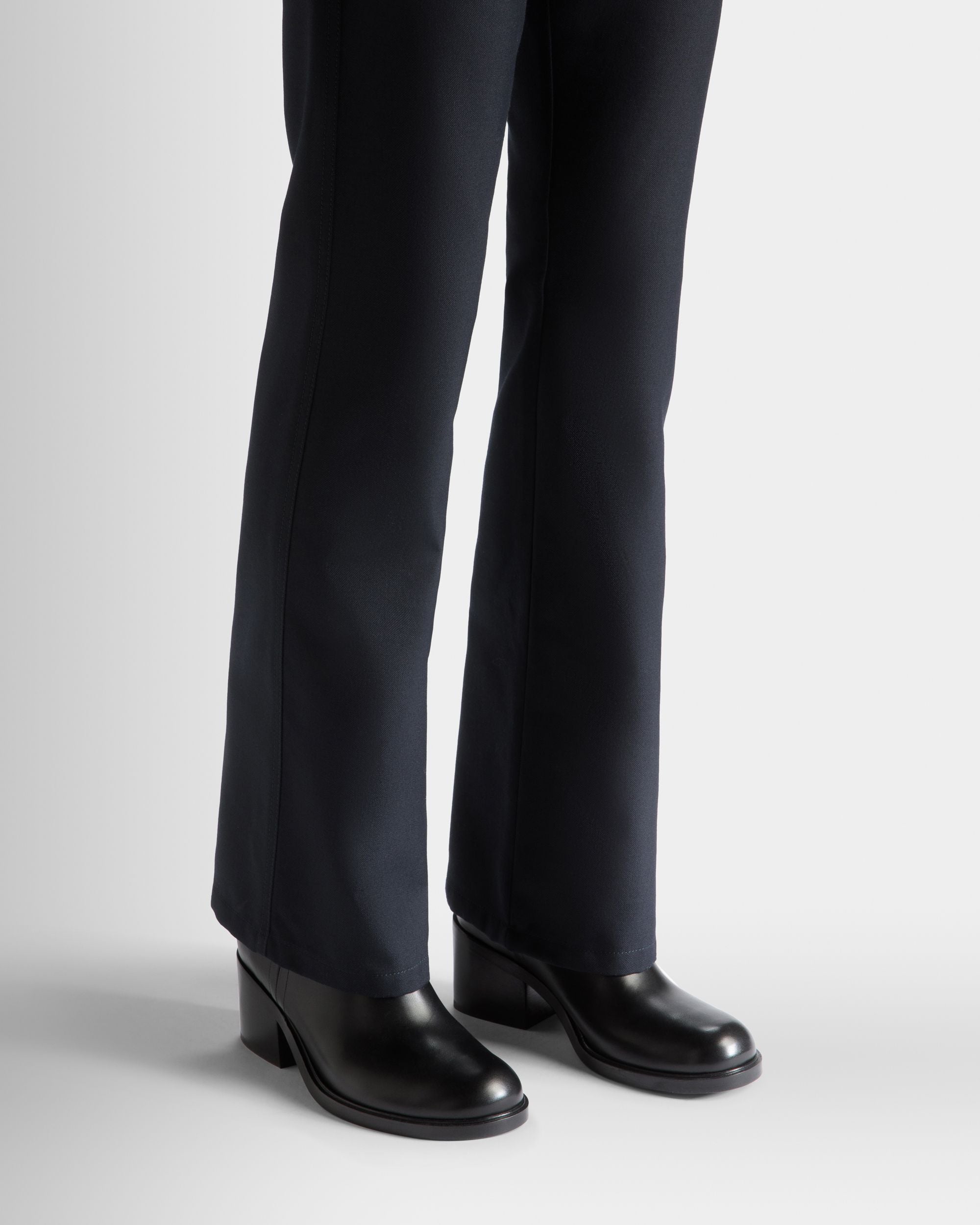 Stivale Peggy In Pelle Nera - Uomo - Bally - 02