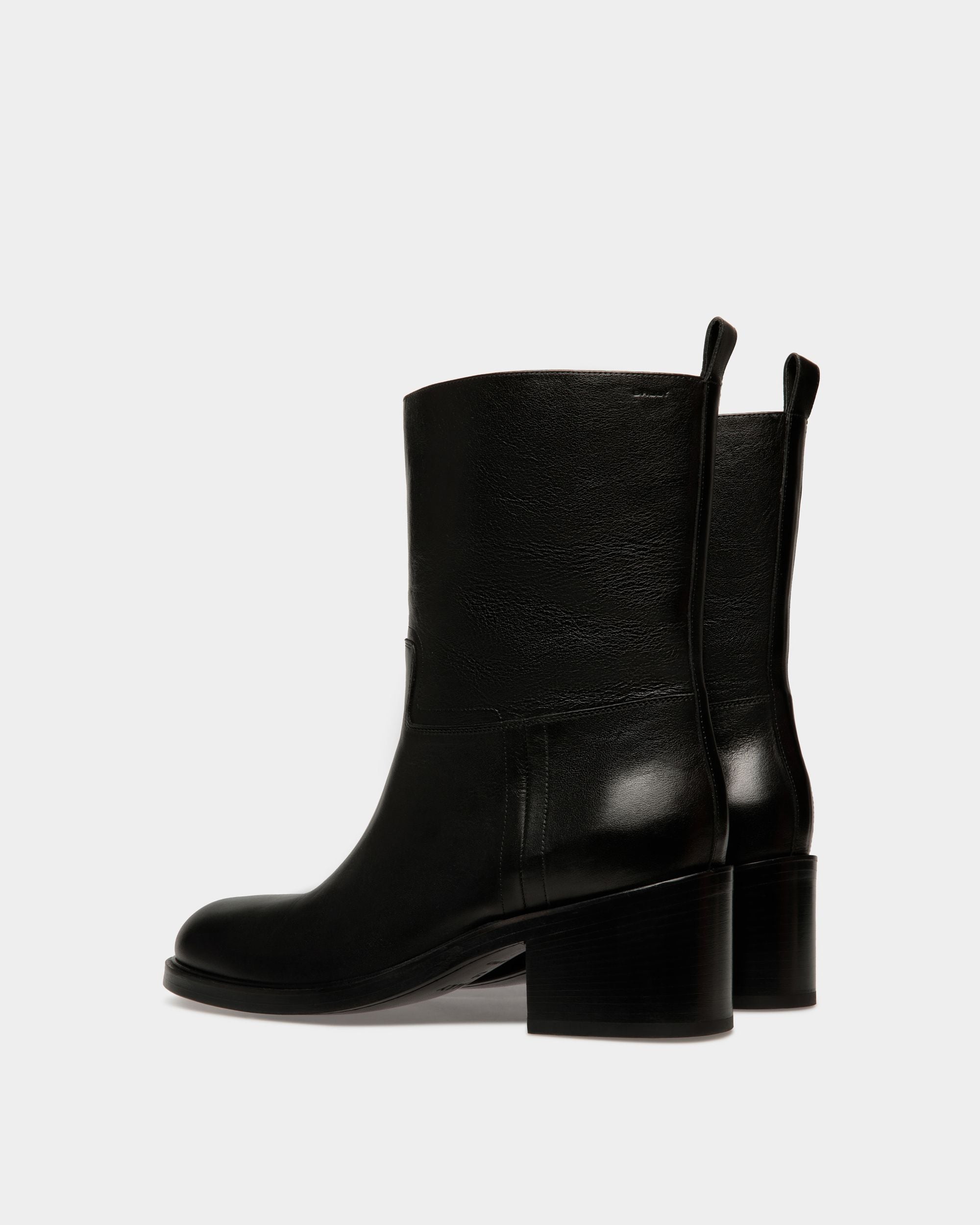 Stivale Peggy In Pelle Nera - Uomo - Bally - 04