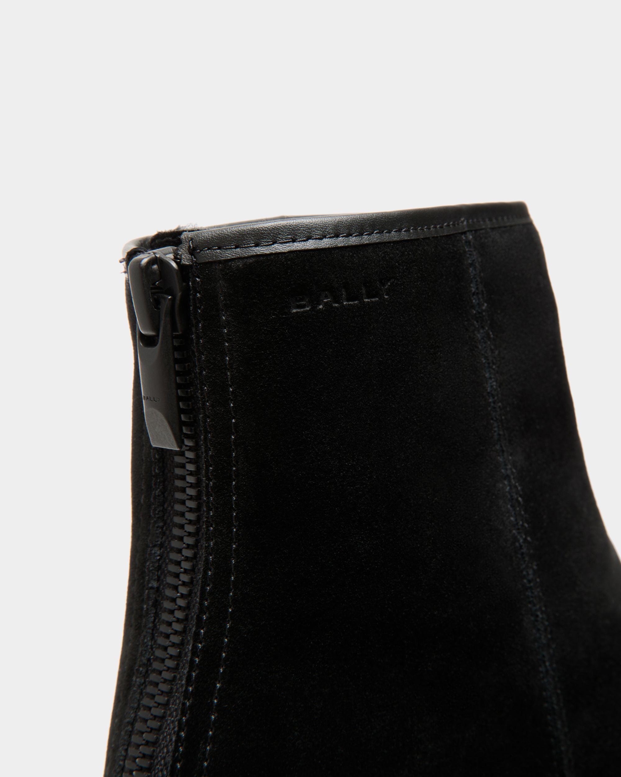 Stivaletto Bally Curling In Pelle Scamosciata Nera - Uomo - Bally - 06
