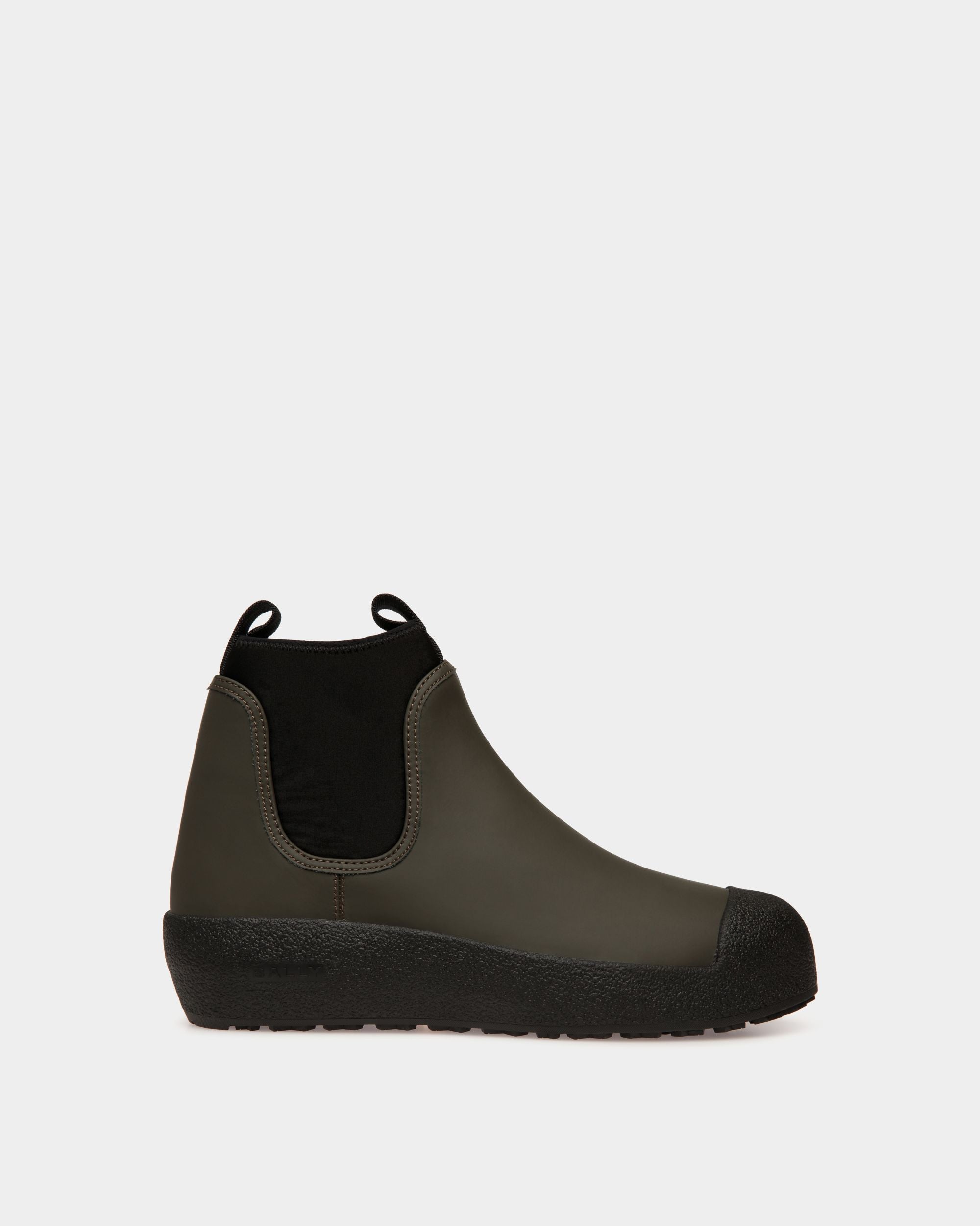 Stivaletto Bally Curling In Pelle Military Green - Uomo - Bally - 01