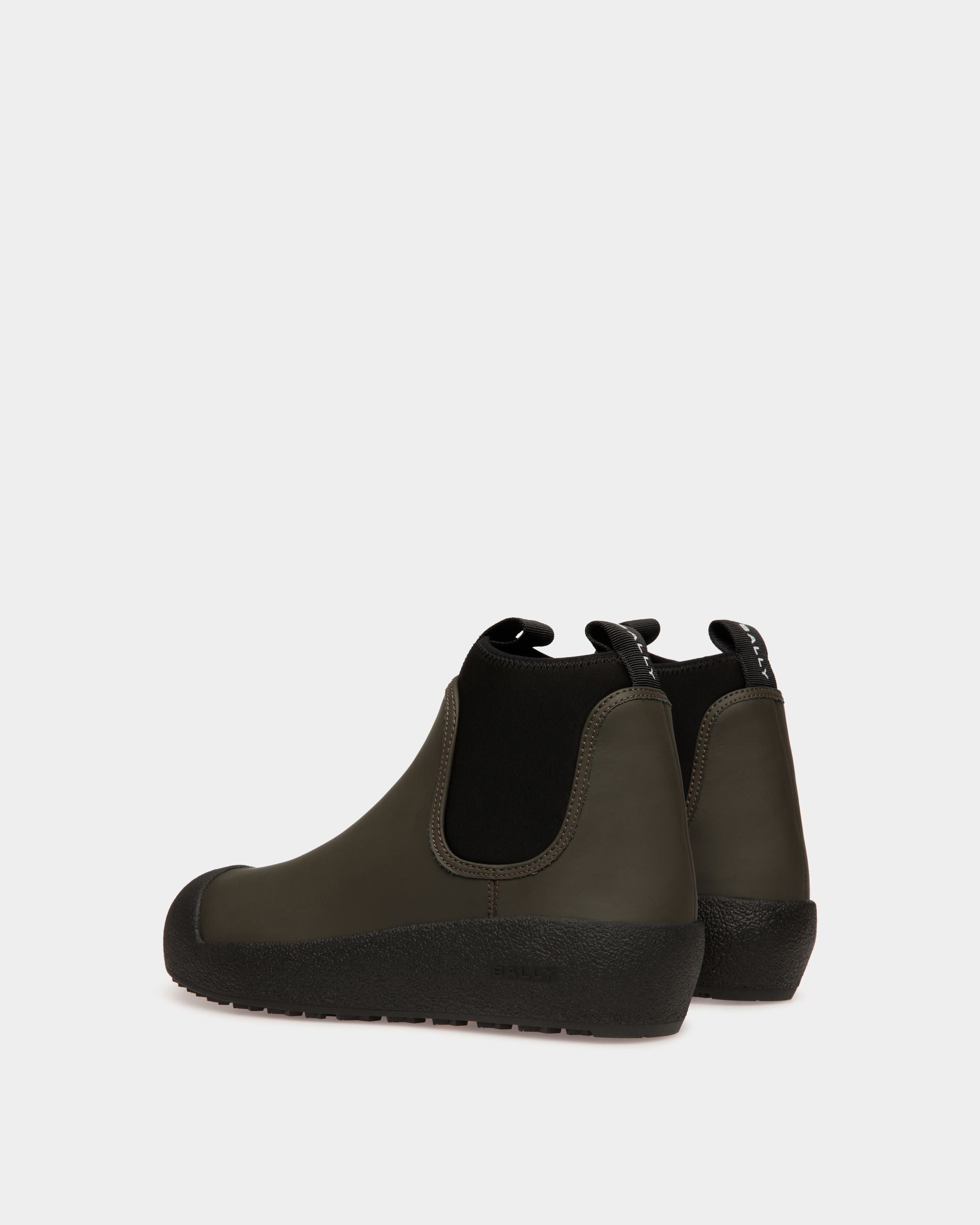 Stivaletto Bally Curling In Pelle Military Green - Uomo - Bally - 04