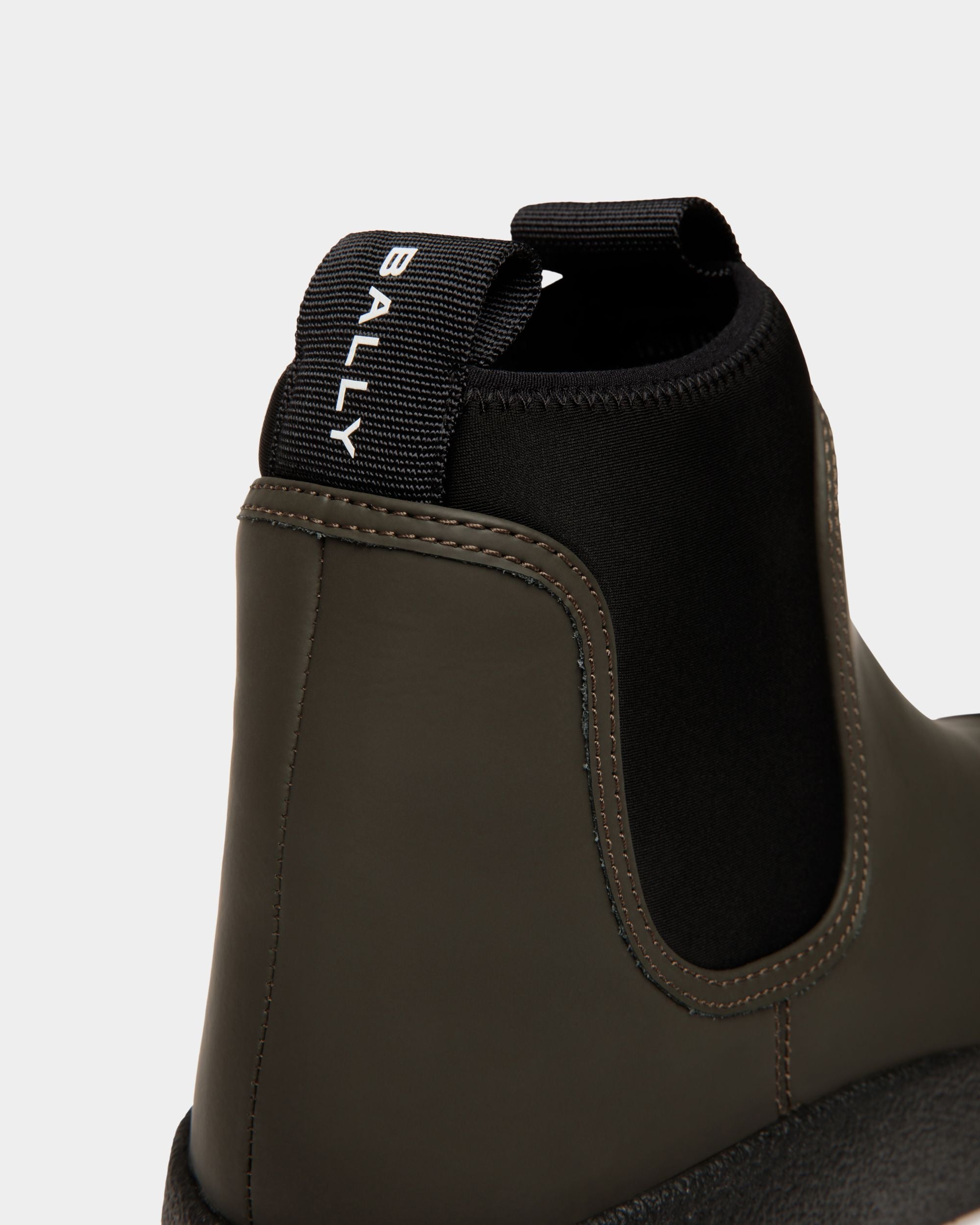 Stivaletto Bally Curling In Pelle Military Green - Uomo - Bally - 06