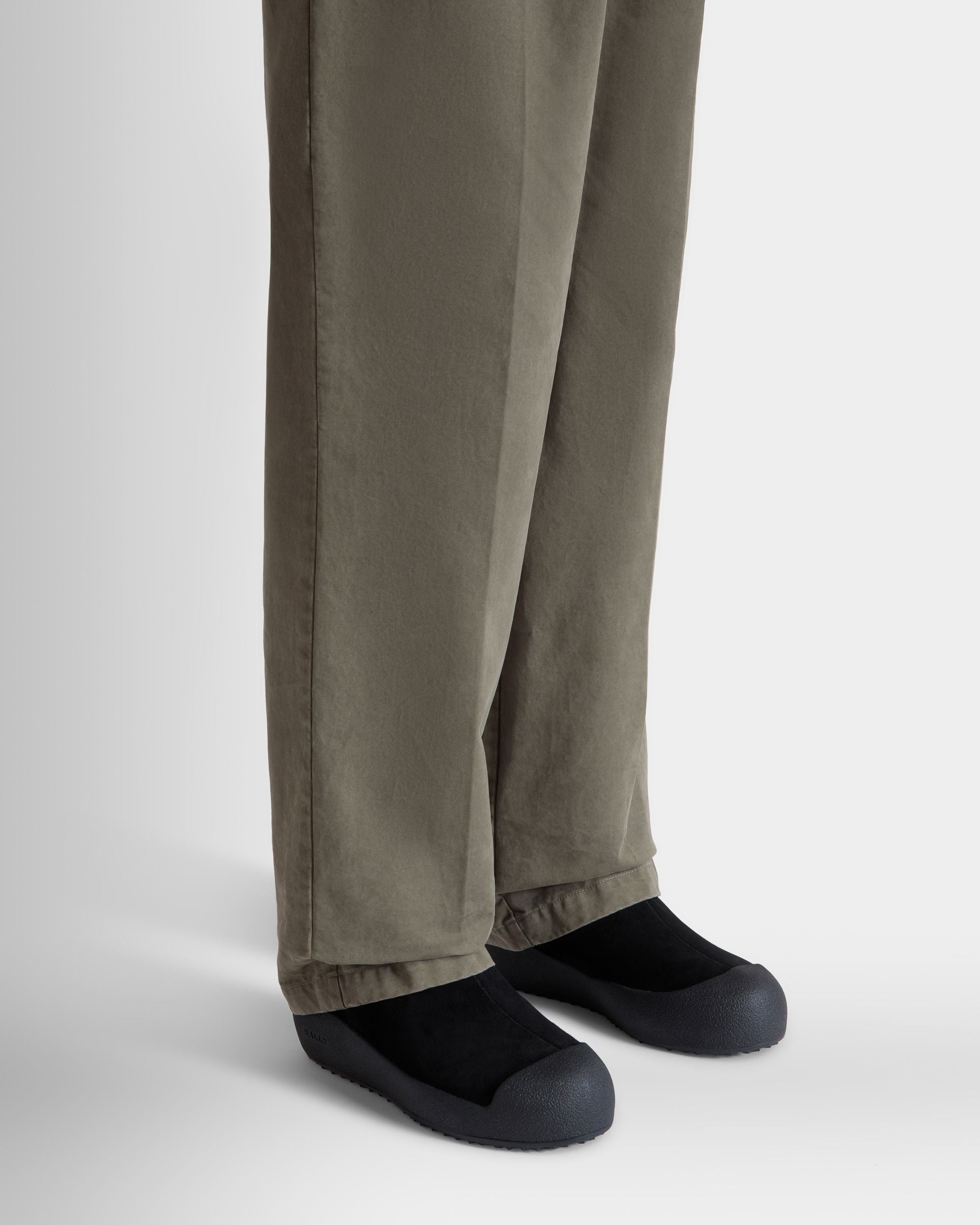 Stivaletto Bally Curling In Pelle Gommata Nera - Uomo - Bally - 02