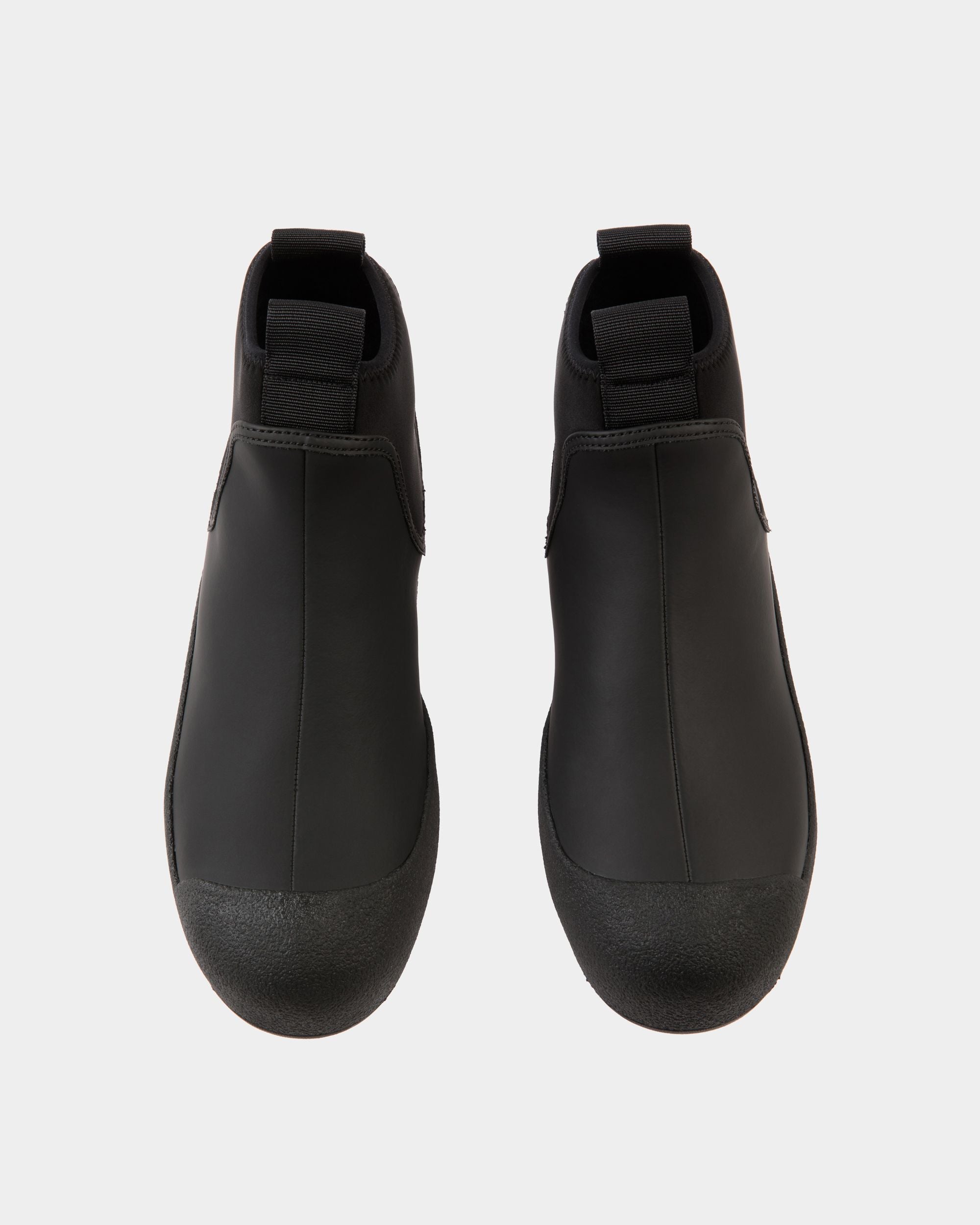 Stivaletto Bally Curling In Pelle Gommata Nera - Uomo - Bally - 05