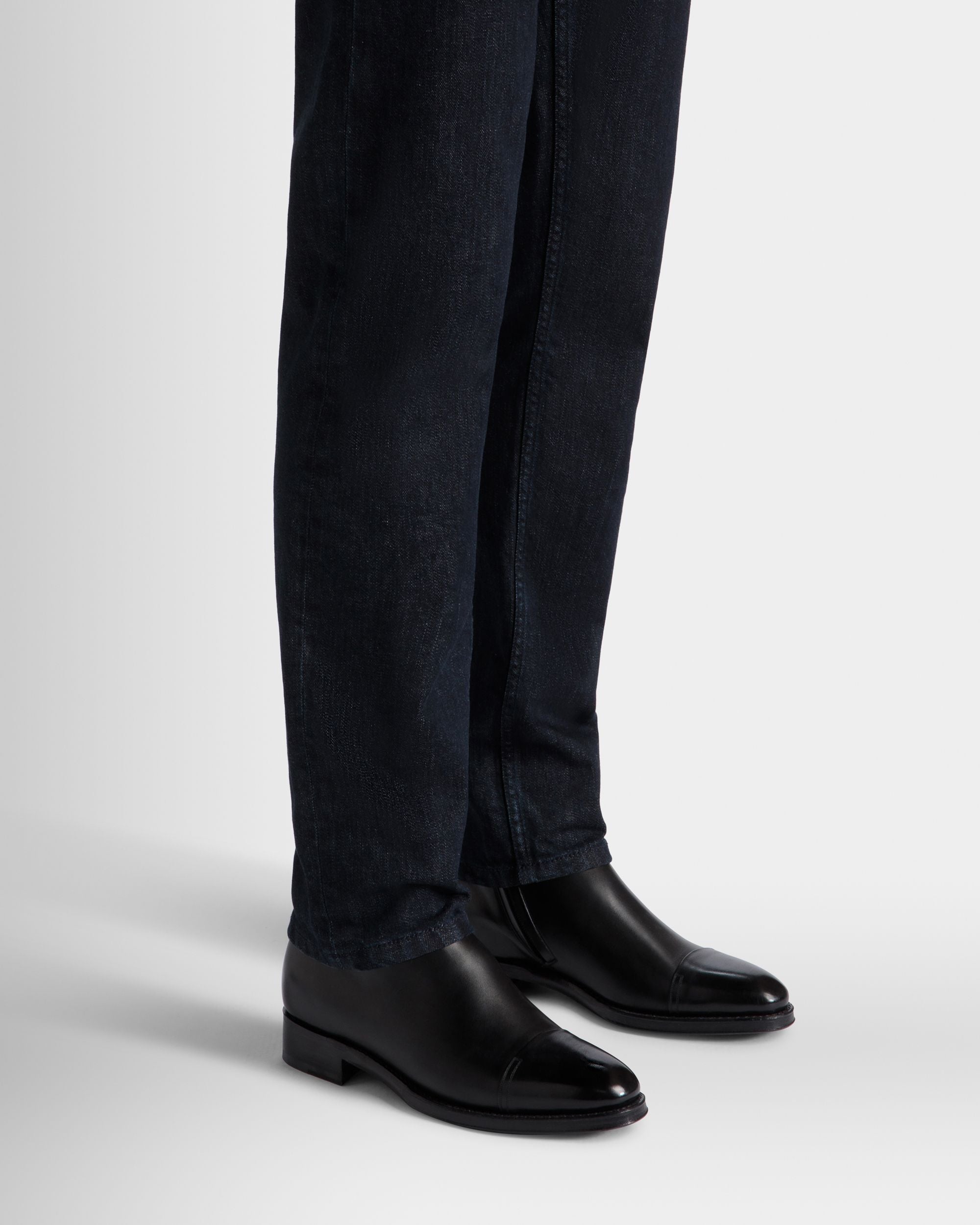 Stivaletto Adrien Brody Travel Collection In Pelle Nera - Uomo - Bally - 02