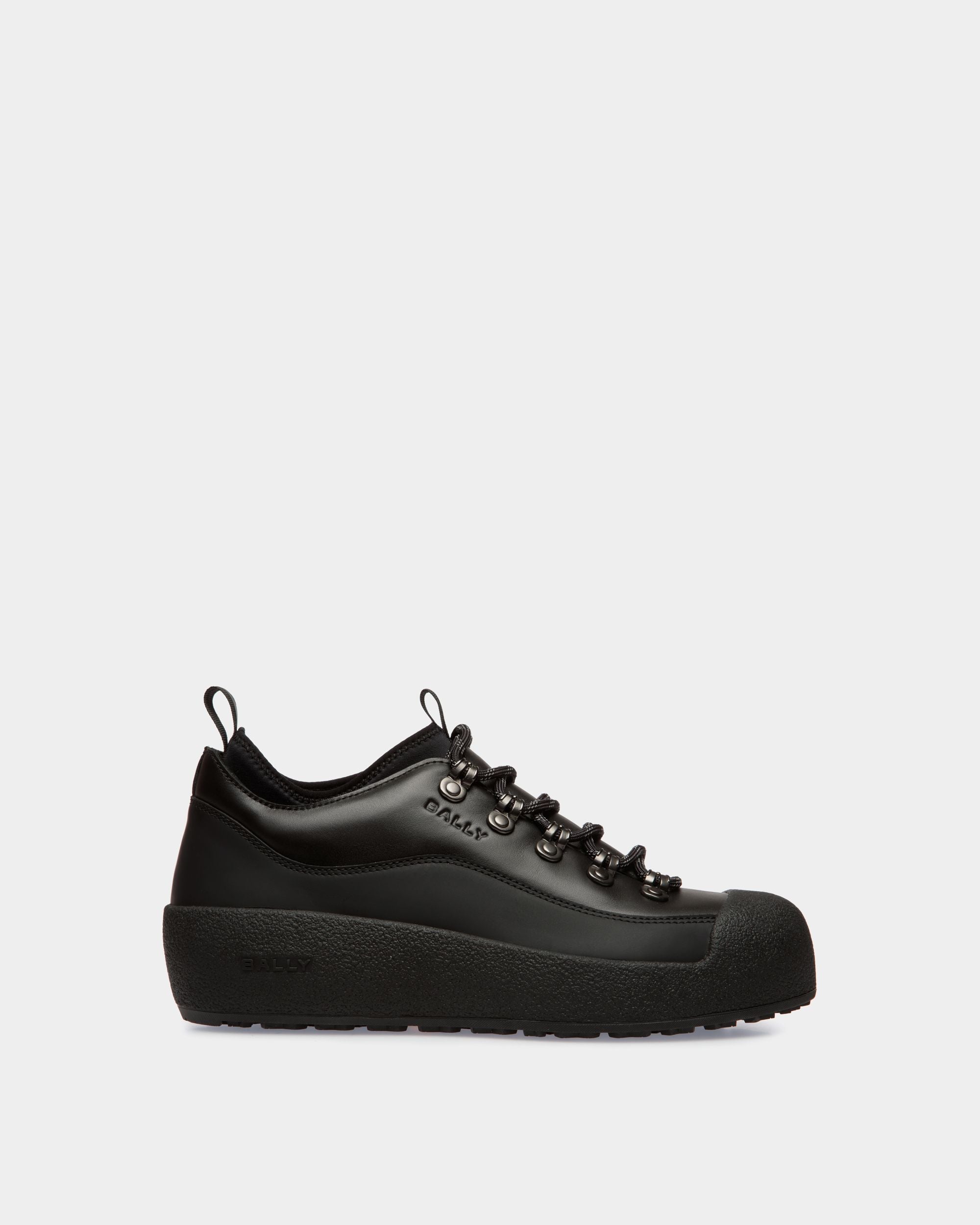 Stivaletto Winter Capsule In Pelle Nera - Uomo - Bally - 01