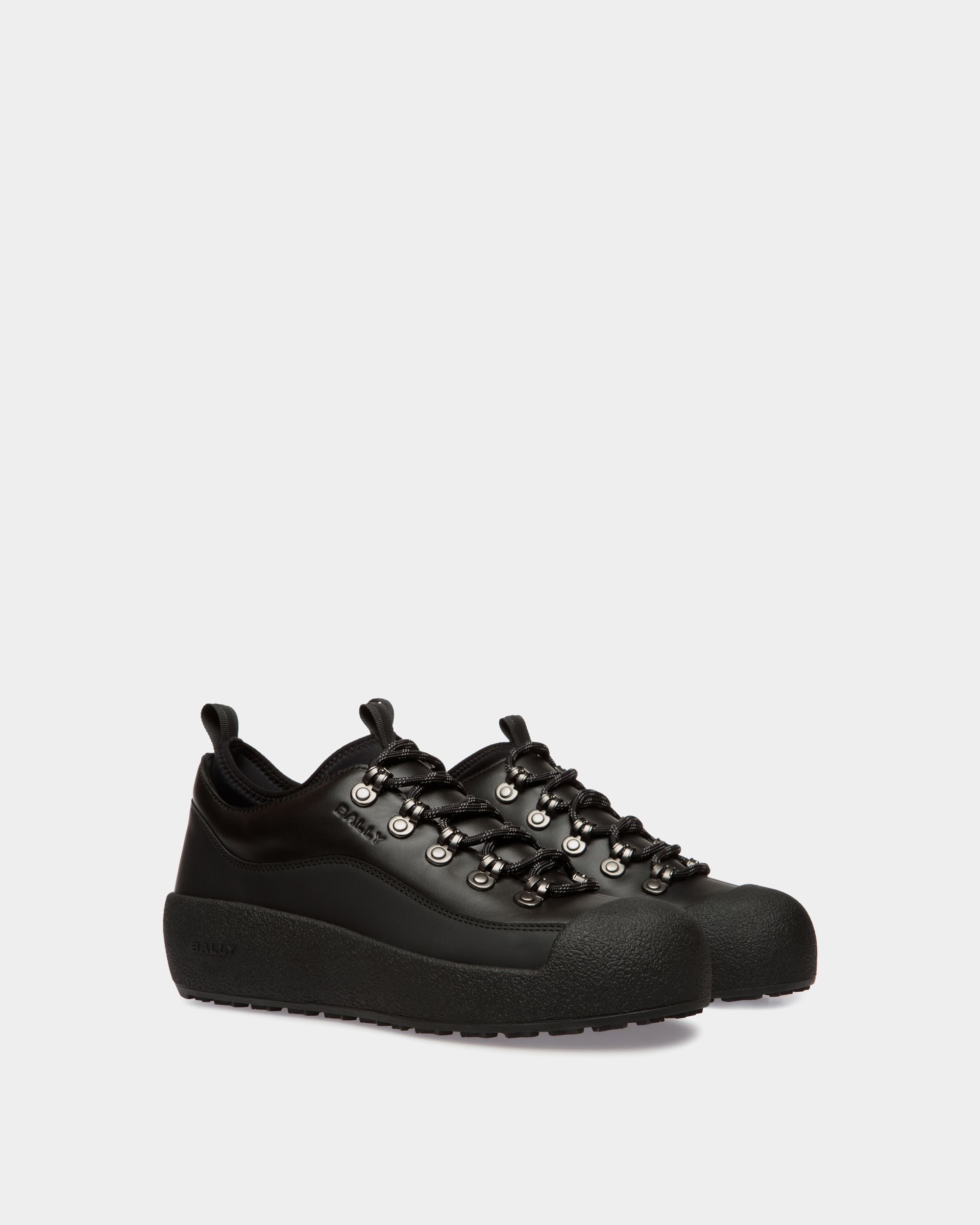 Stivaletto Winter Capsule In Pelle Nera - Uomo - Bally - 03
