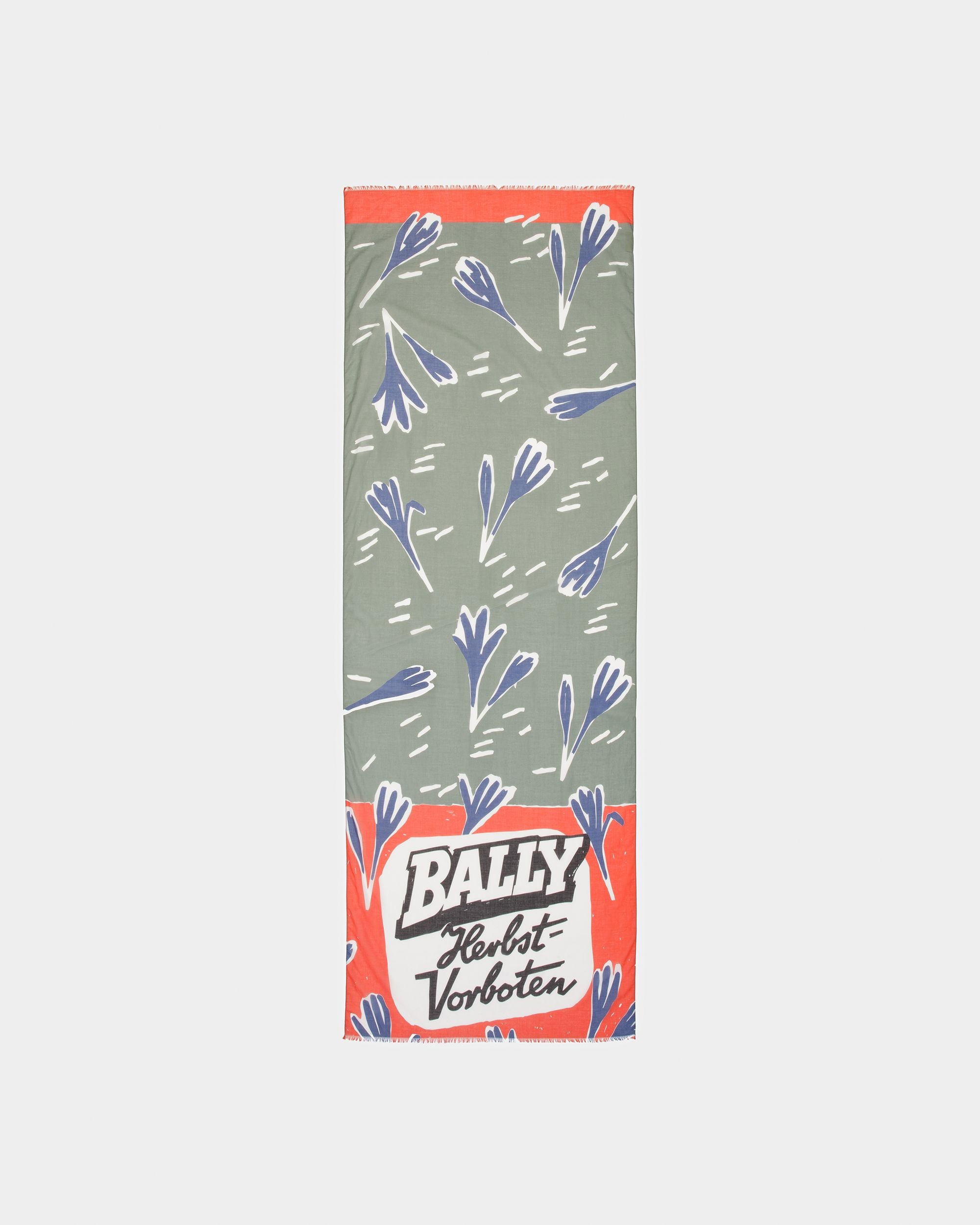Sciarpa Verde Salvia - Uomo - Bally - 03