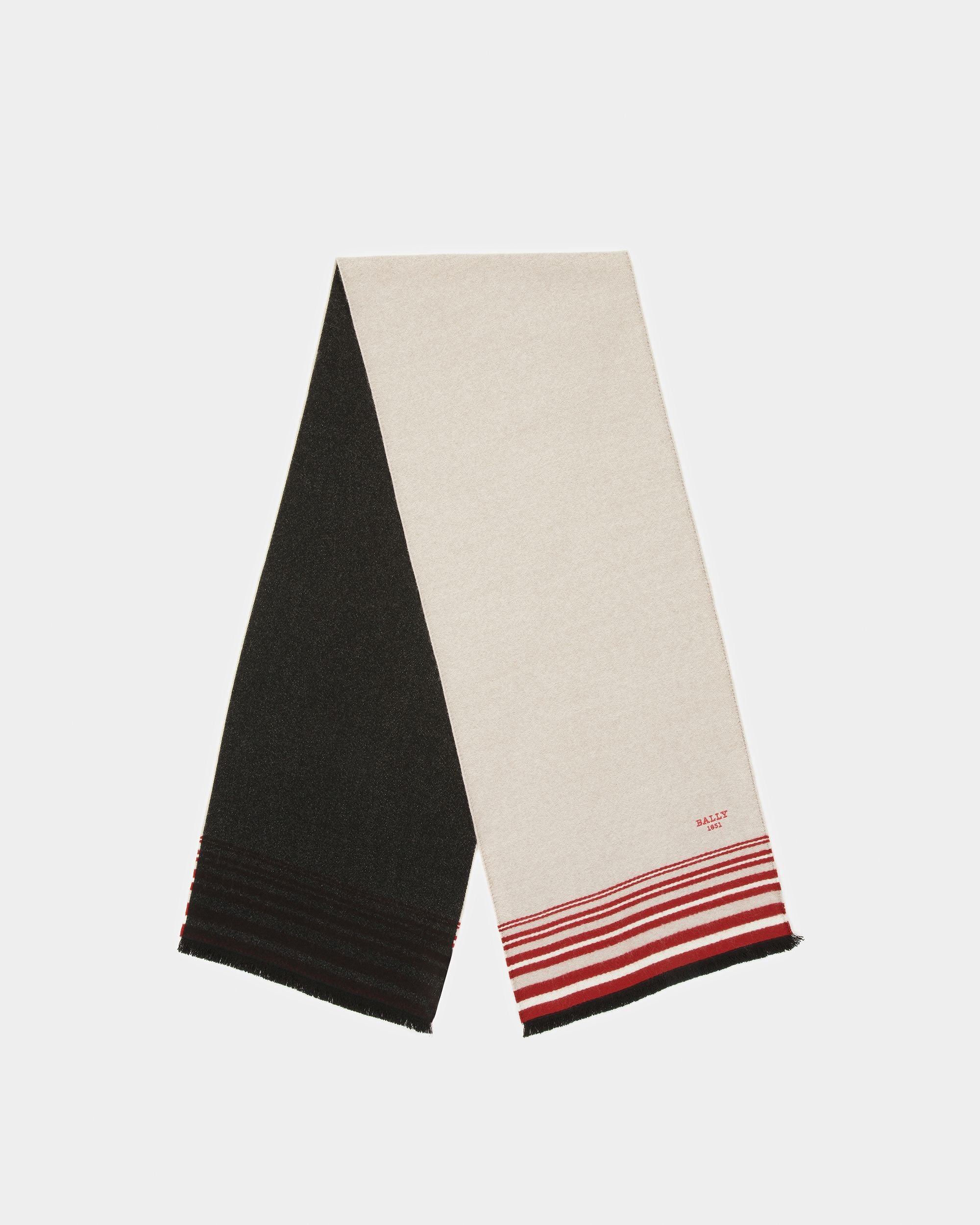 Sciarpa Con Fantasia A Righe - Uomo - Bally - 01
