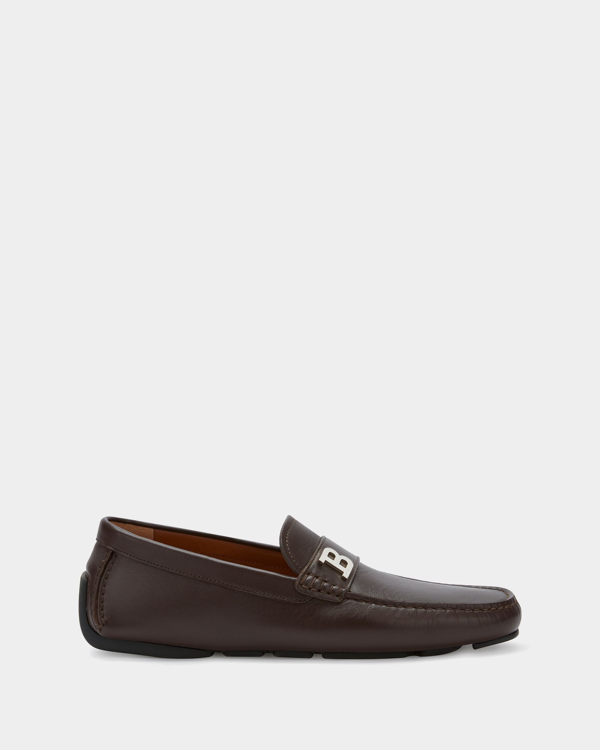 Driver In Pelle Marrone - Uomo - Bally - 01
