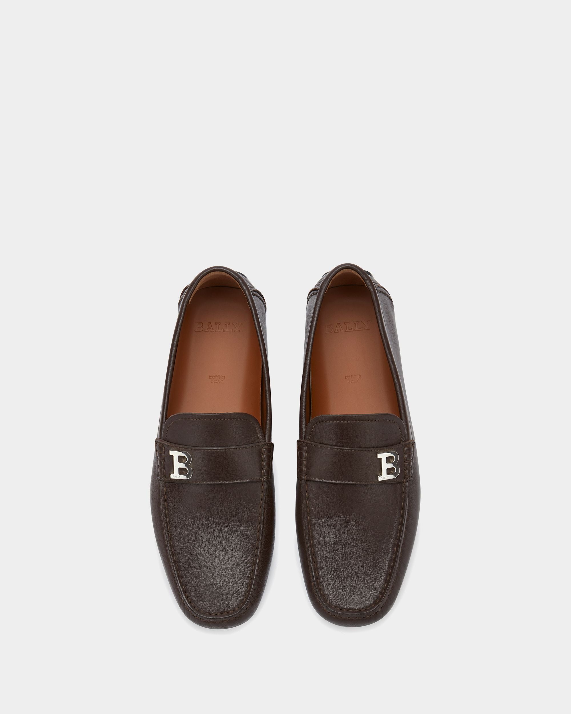 Driver In Pelle Marrone - Uomo - Bally - 05