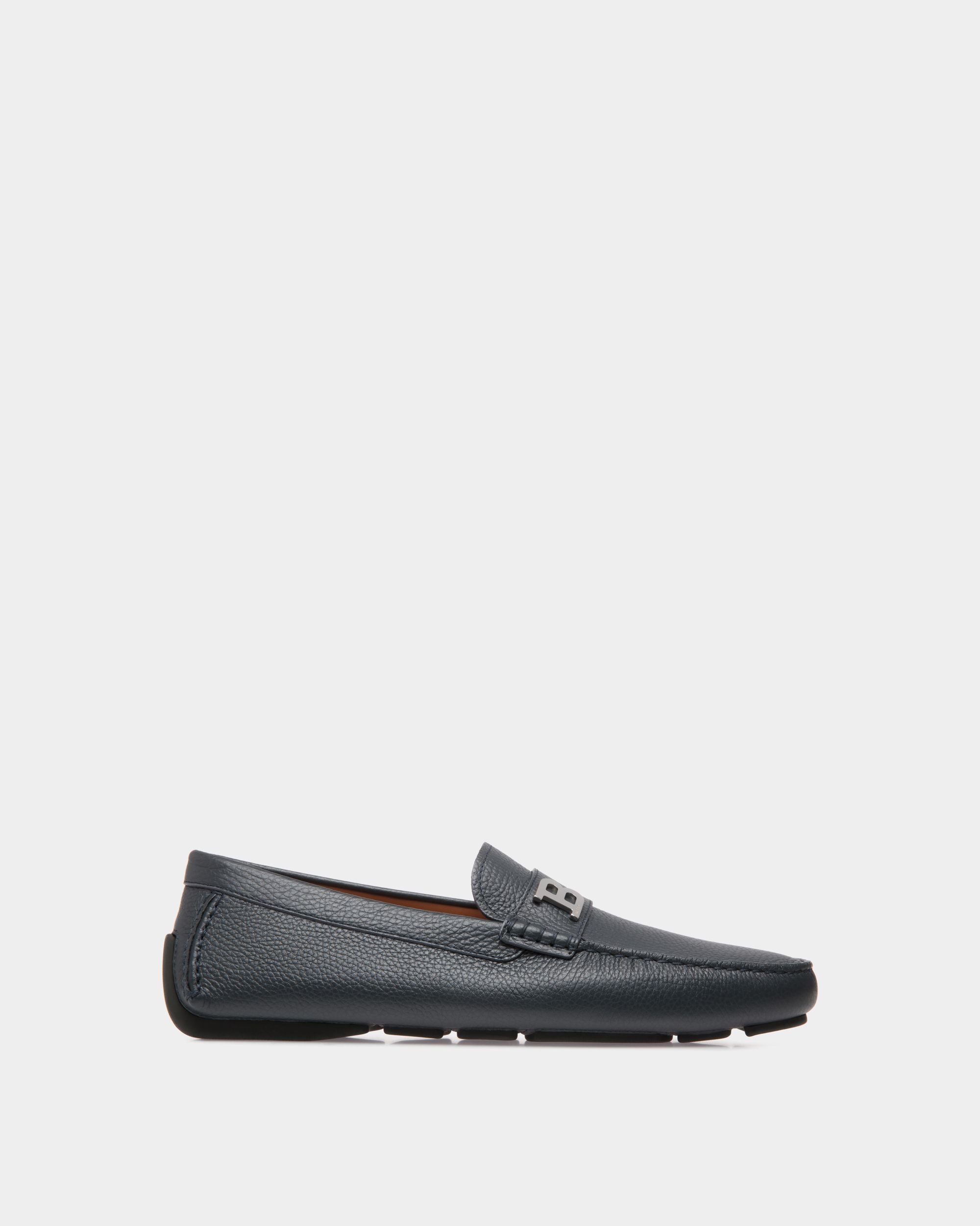 Driver In Pelle Granata Blu - Uomo - Bally - 01