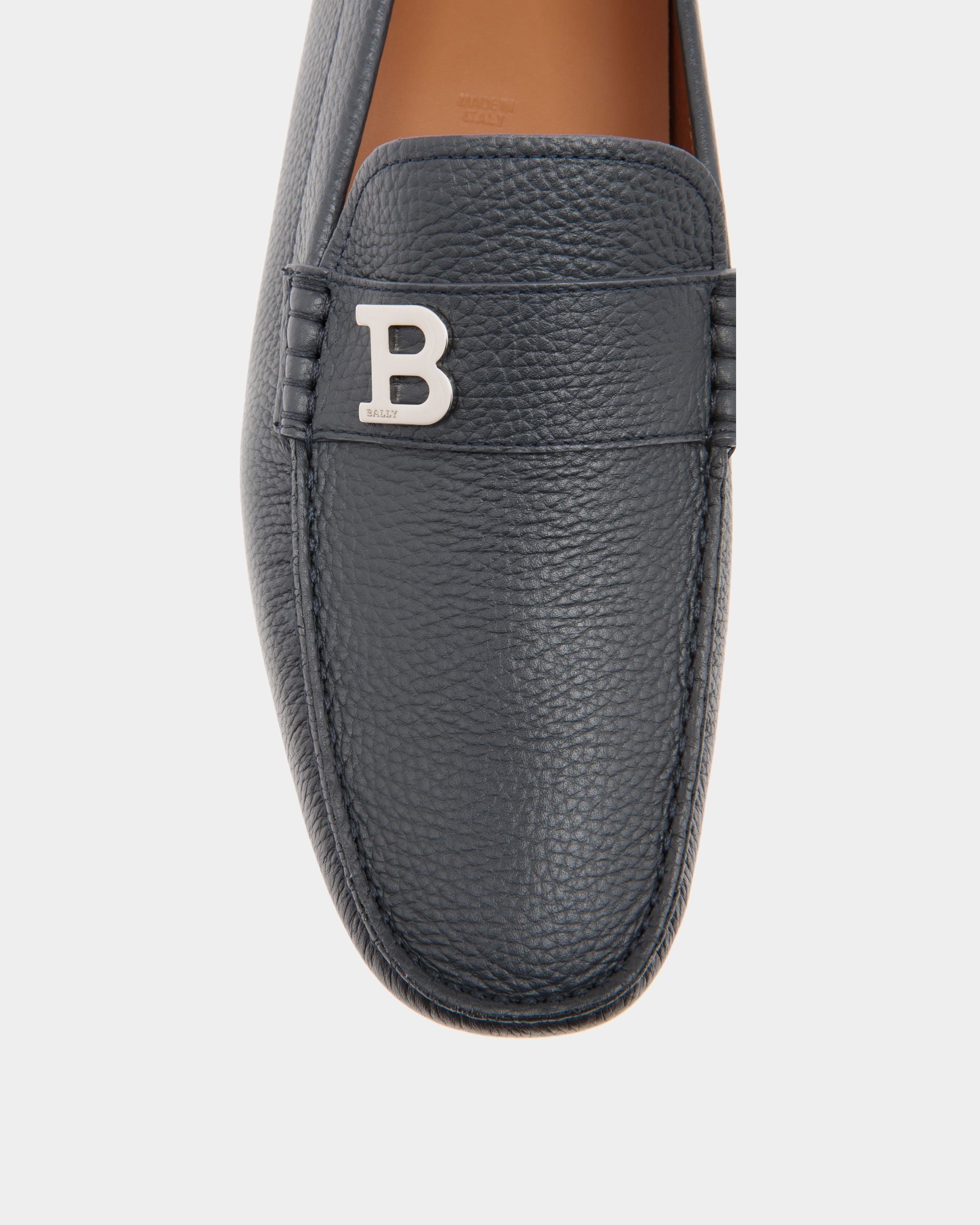 Driver In Pelle Granata Blu - Uomo - Bally - 05