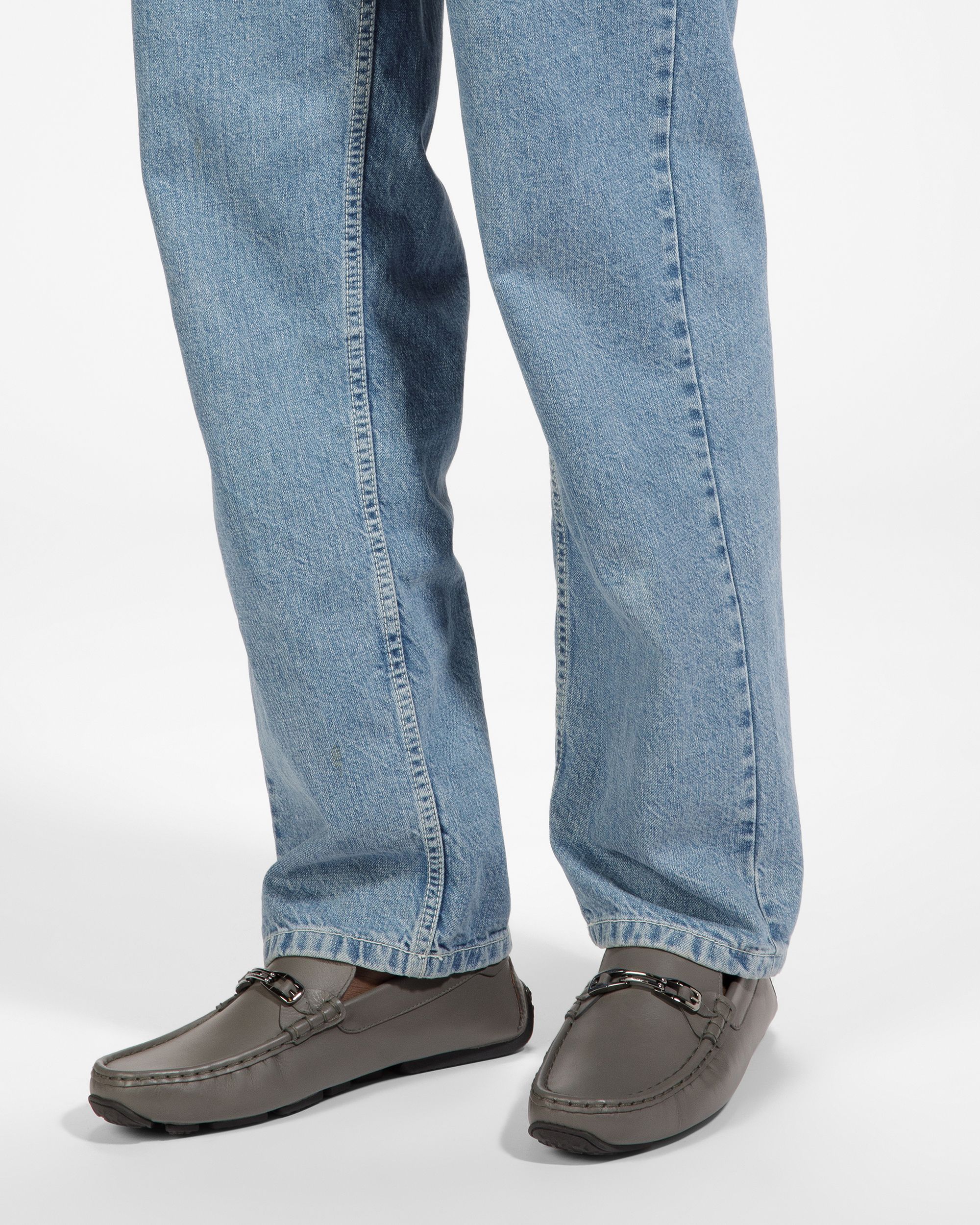 Pinter Scarpa Da Guida In Pelle Antracite - Uomo - Bally - 07