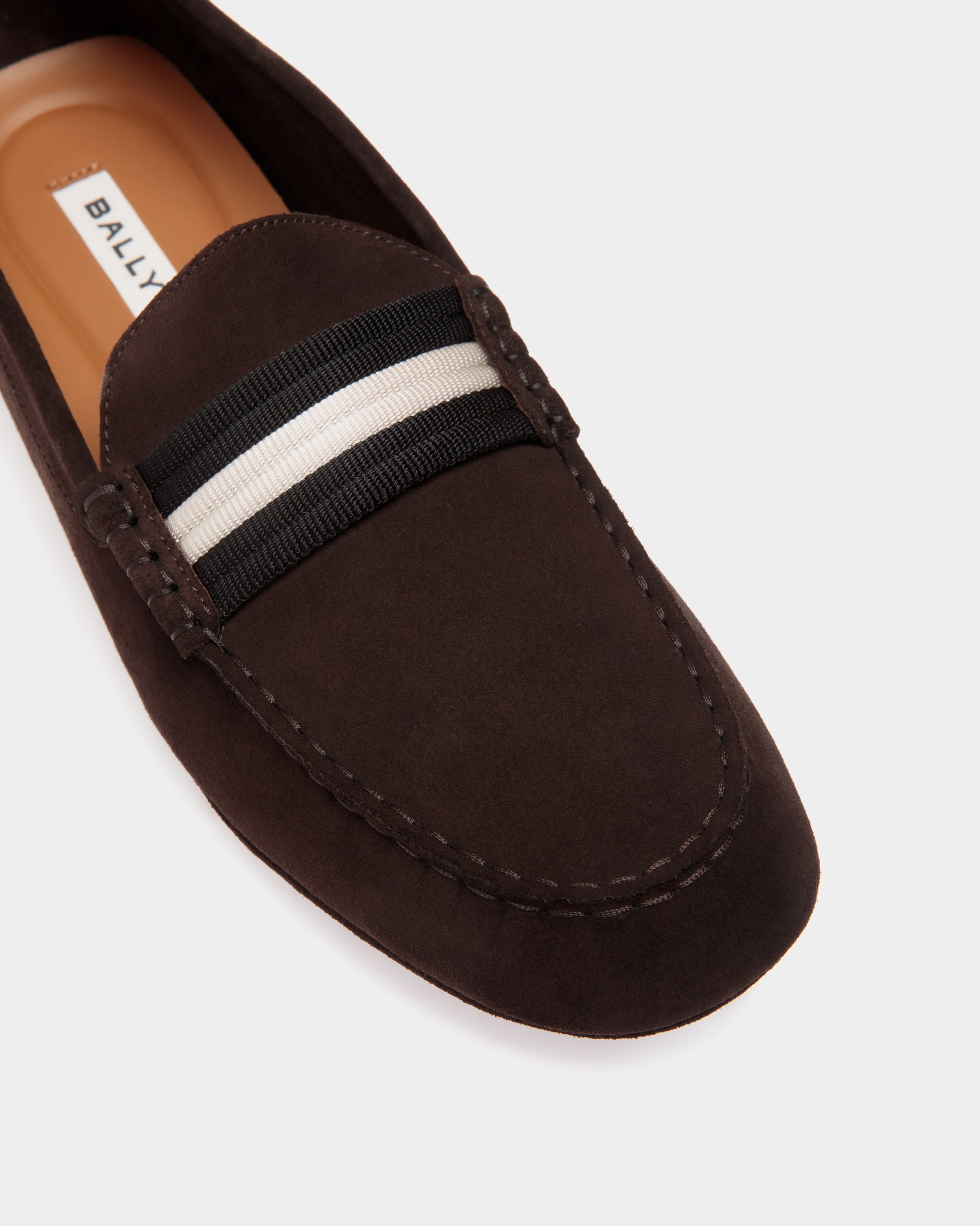 Kerbs Drivers In Brown Leather - Uomo - Bally - 05