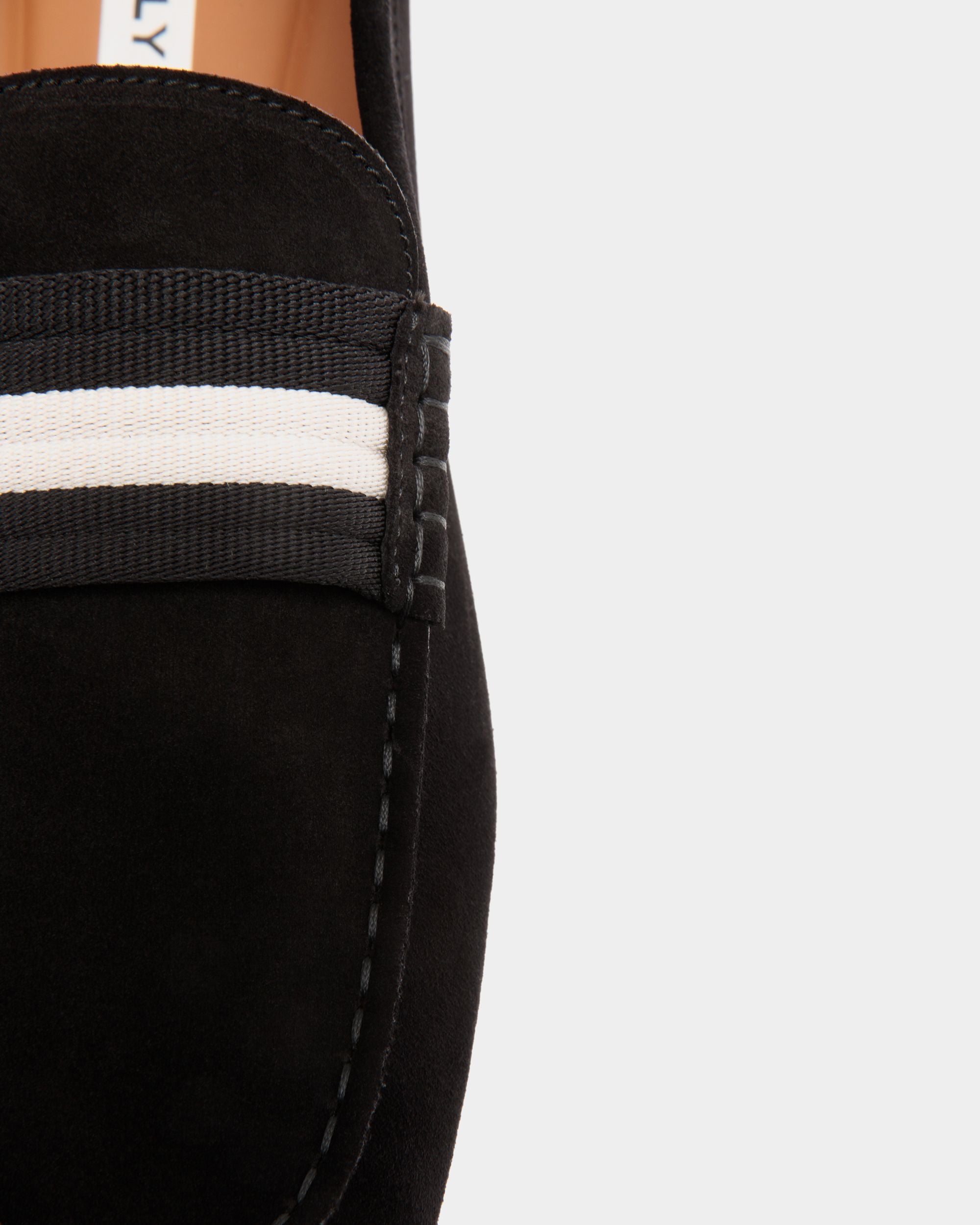 Kerbs Drivers In Black Leather - Uomo - Bally - 05