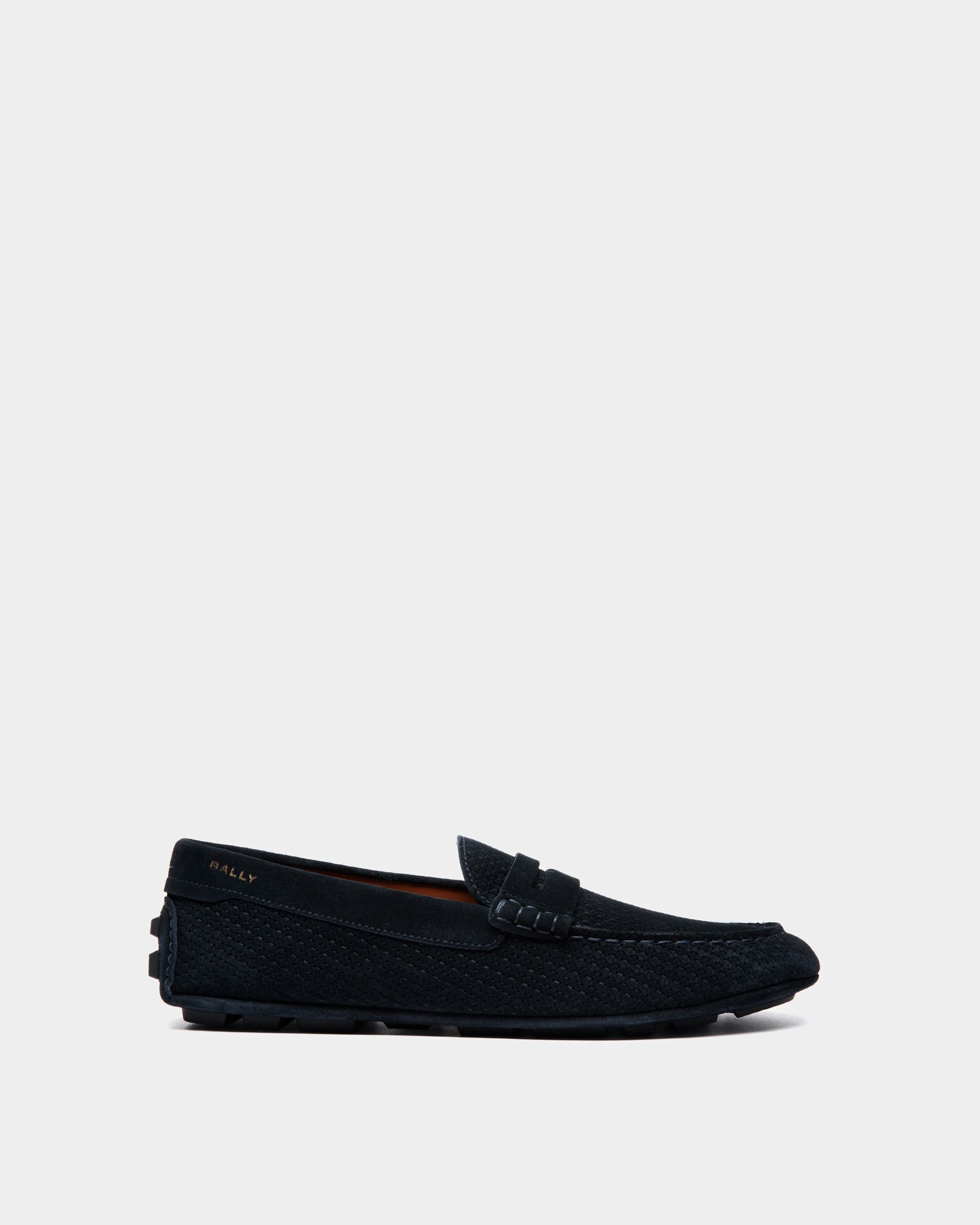 Driver Kerbs In Pelle Scamosciata Goffrata - Uomo - Bally - 01
