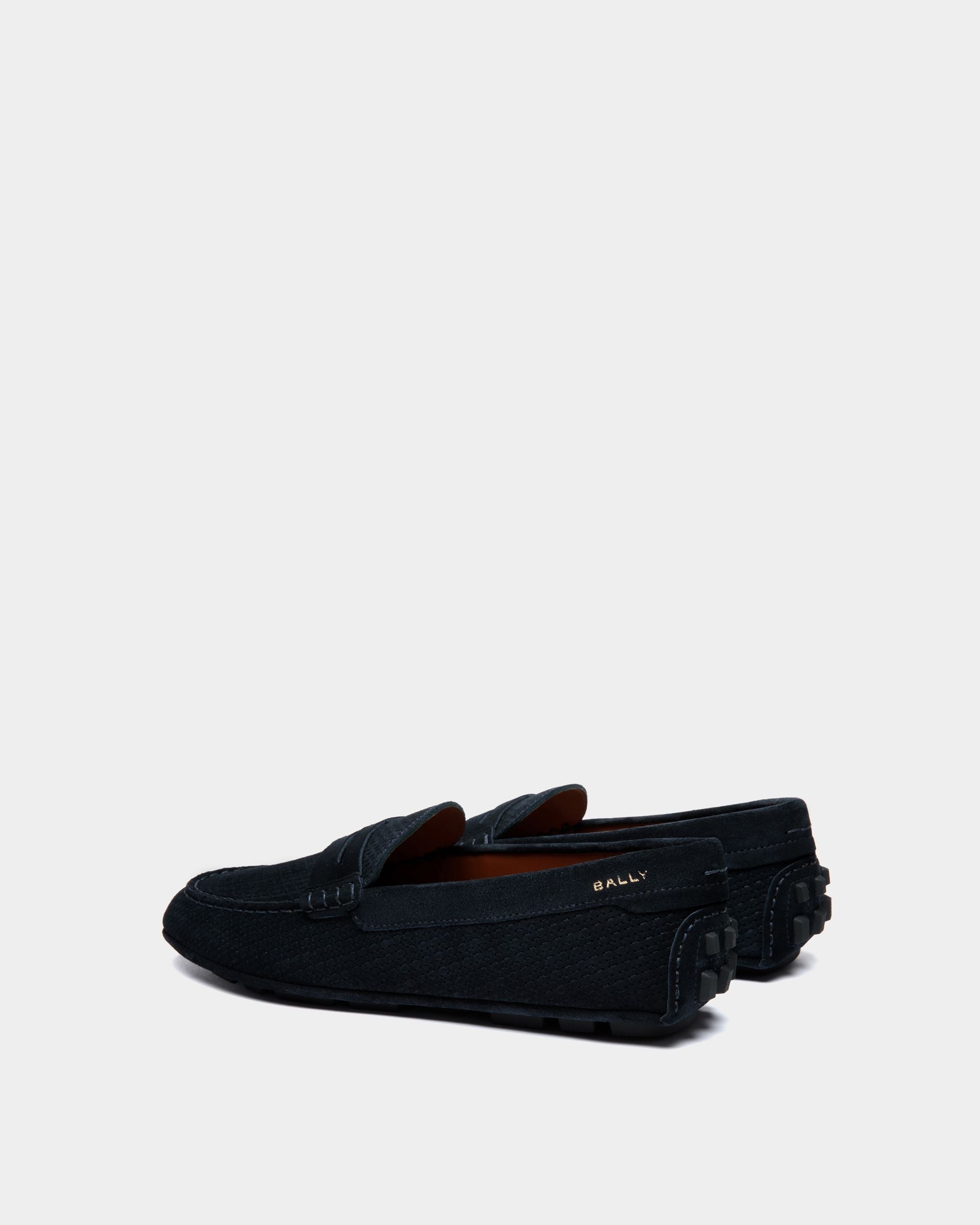 Driver Kerbs In Pelle Scamosciata Goffrata - Uomo - Bally - 03