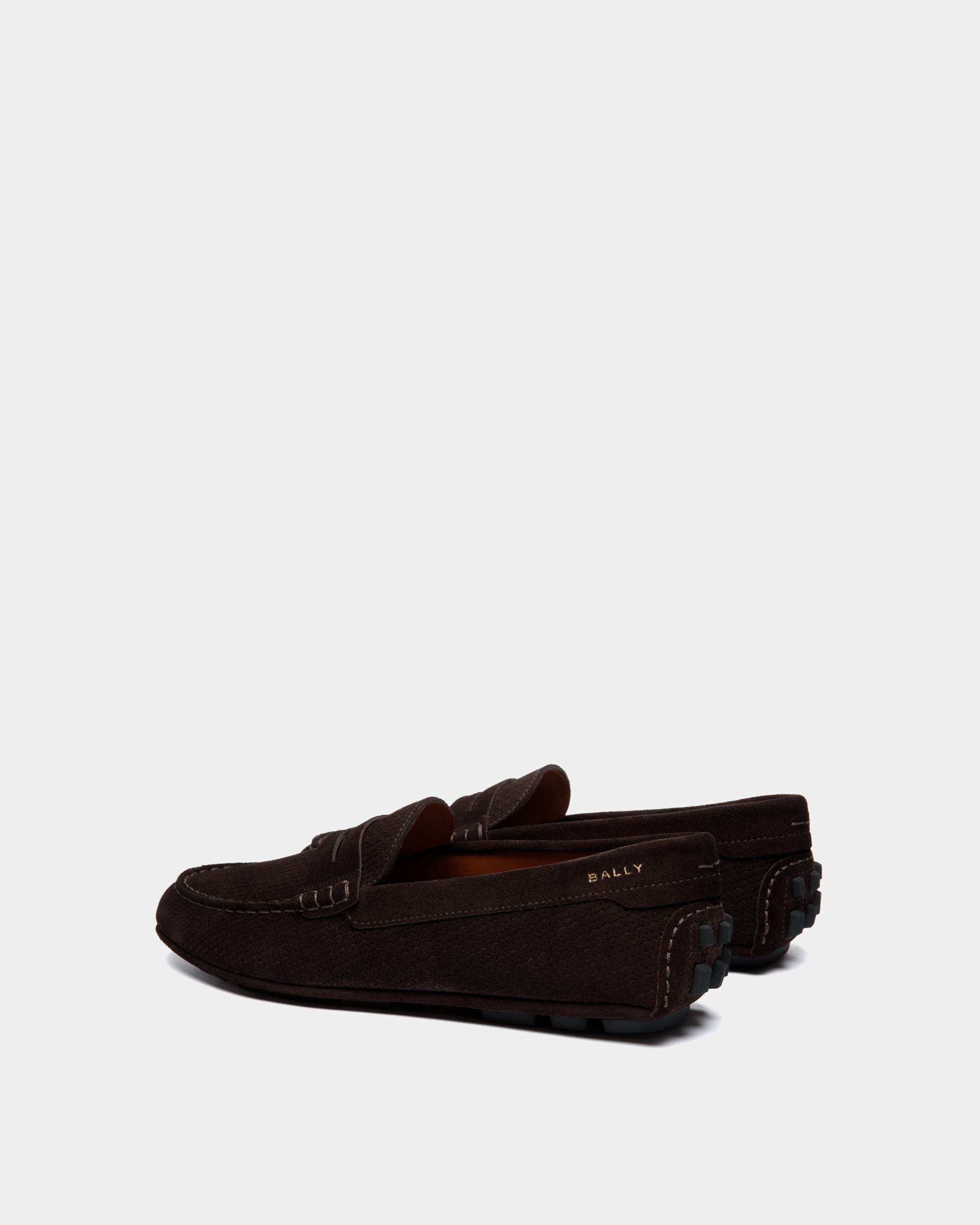 Driver Kerbs In Pelle Scamosciata Goffrata - Uomo - Bally - 03