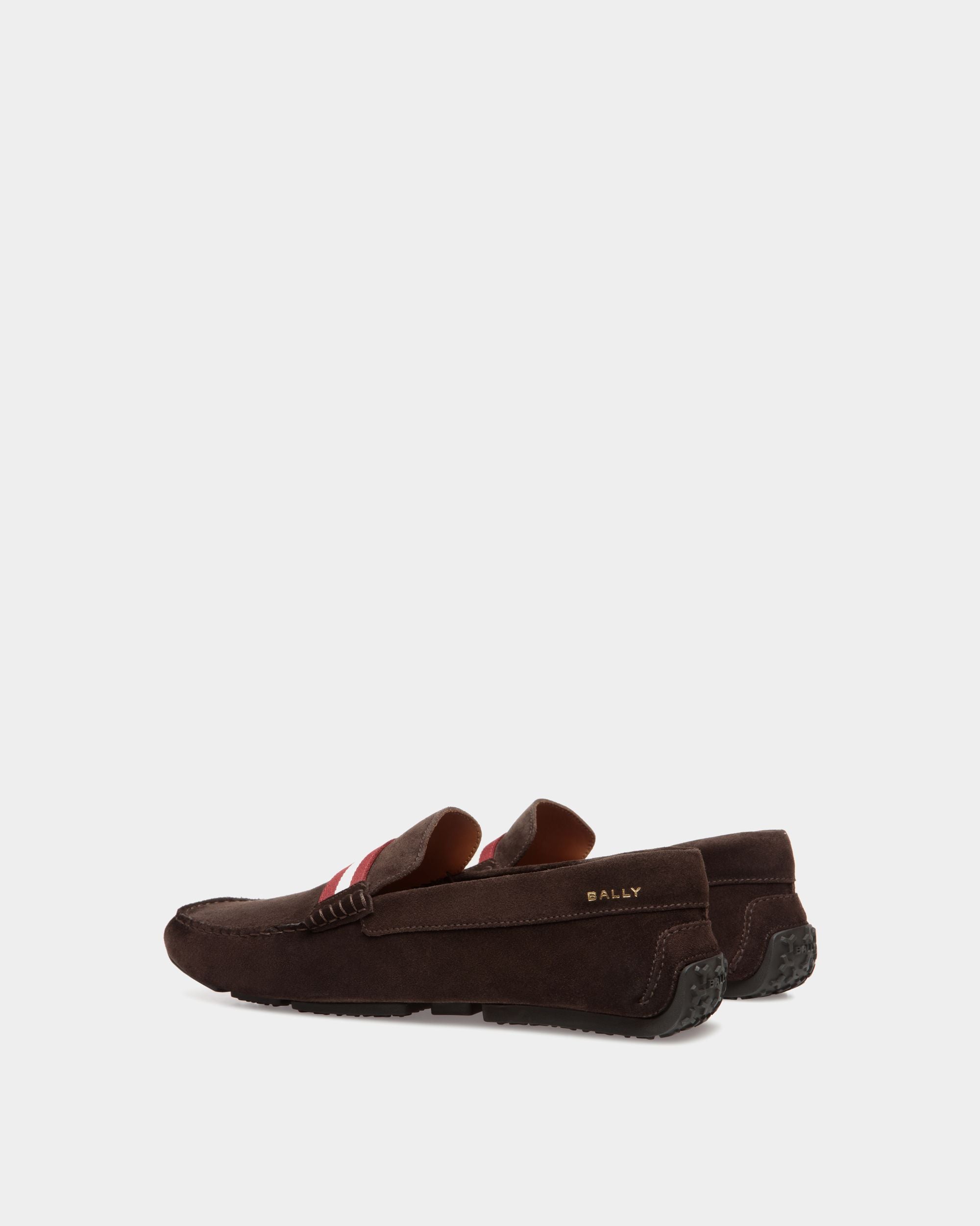 Pilot Driver In Brown  Leather - Uomo - Bally - 03