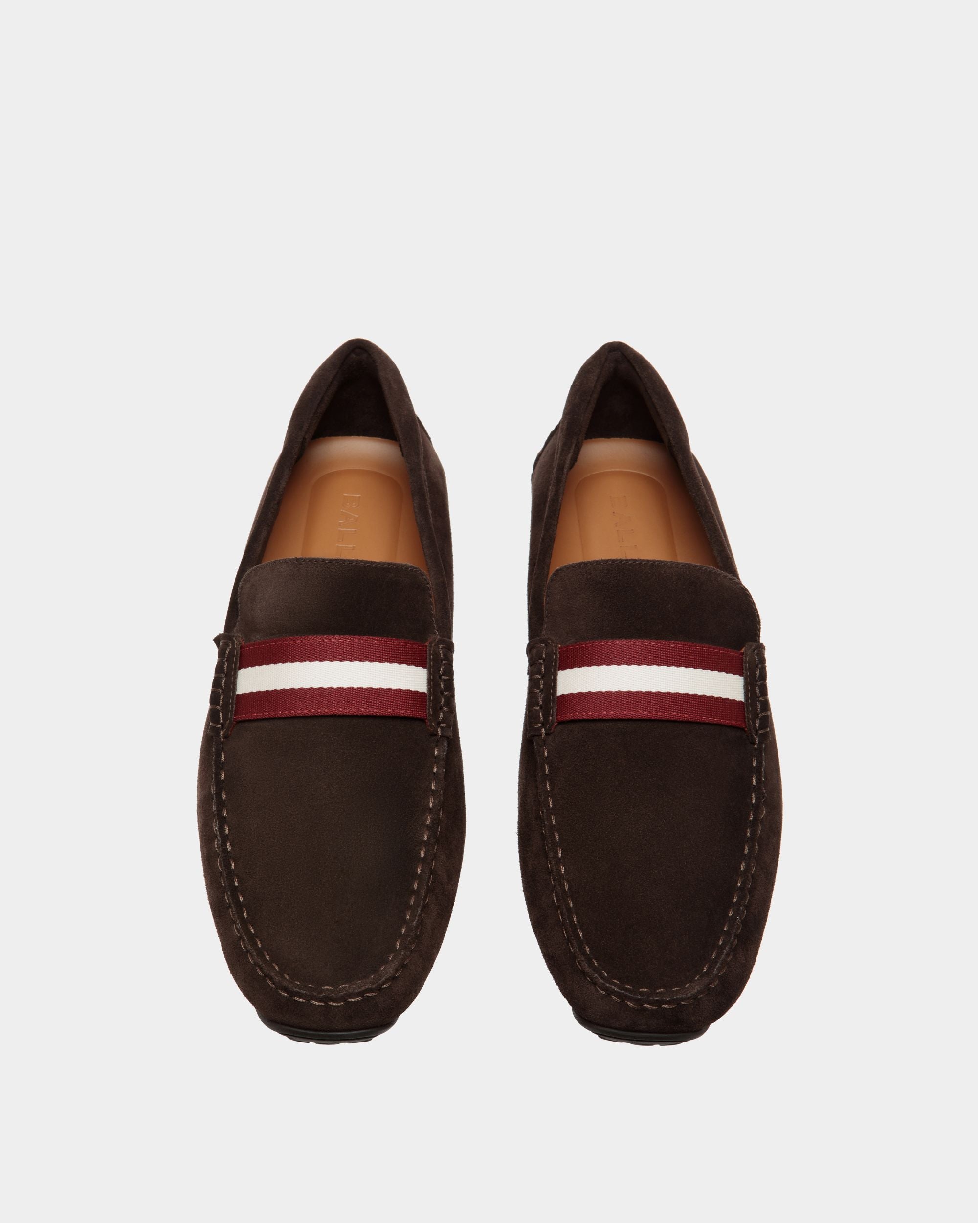 Pilot Driver In Brown  Leather - Uomo - Bally - 04