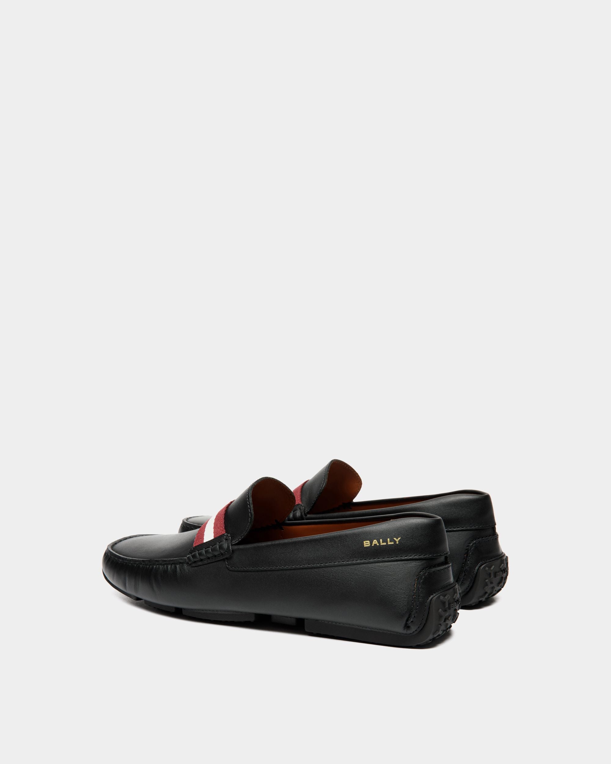 Driver Pilot In Pelle Nera - Uomo - Bally - 03