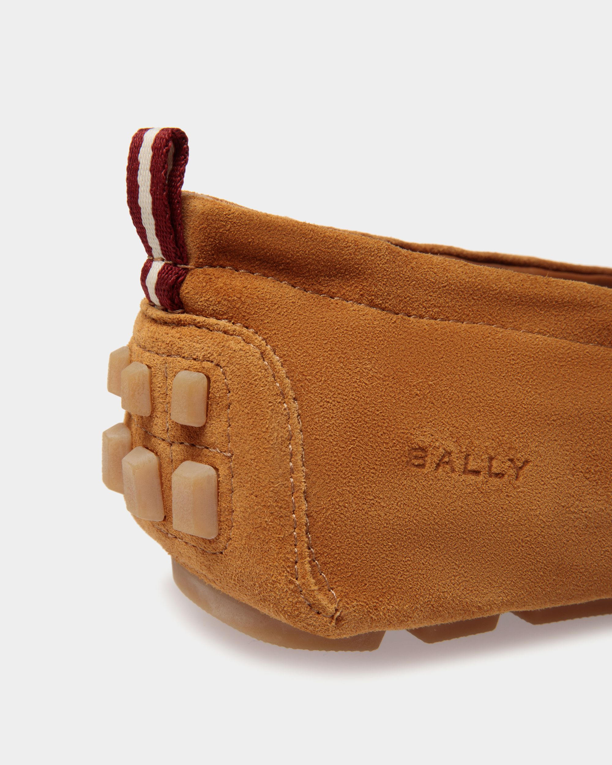 Driver Kerbs In Pelle Scamosciata Marrone - Uomo - Bally - 05