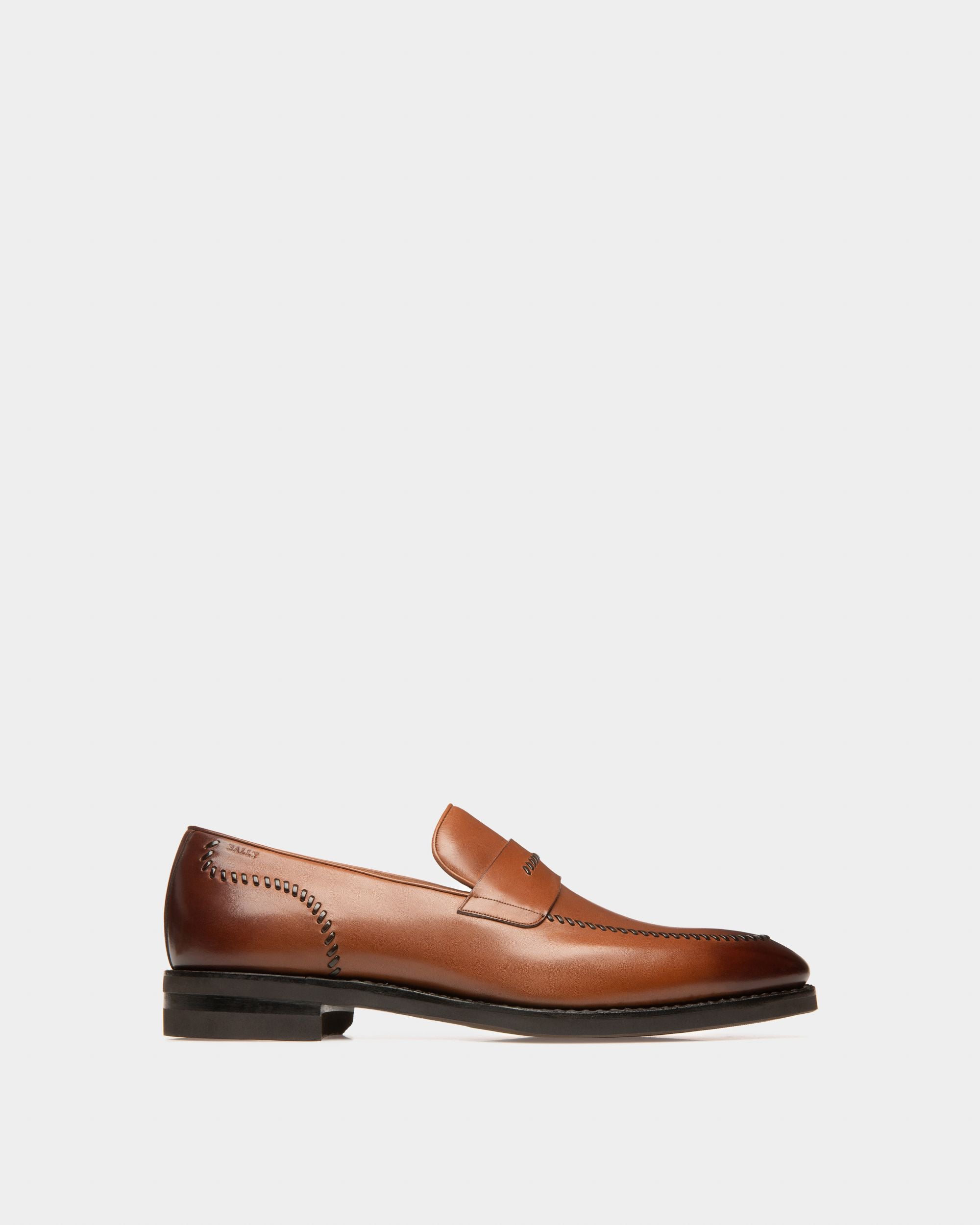 Scober Mocassini In Pelle Marrone - Uomo - Bally - 01