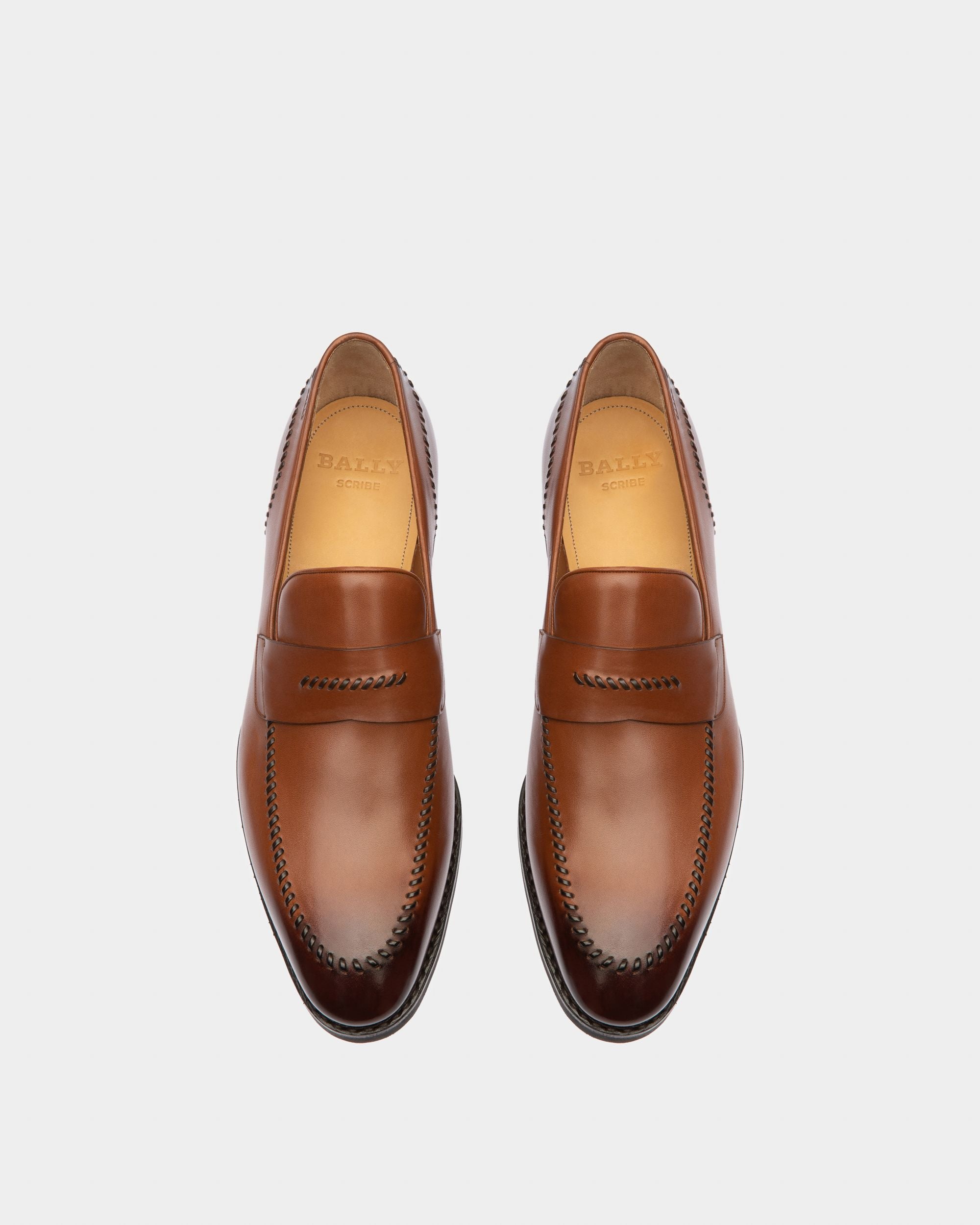 Scober Mocassini In Pelle Marrone - Uomo - Bally - 02