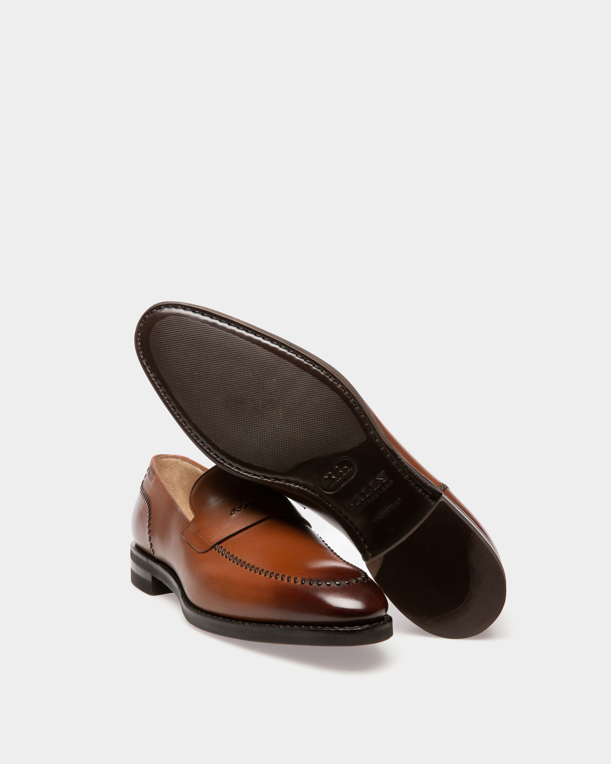 Scober Mocassini In Pelle Marrone - Uomo - Bally - 05