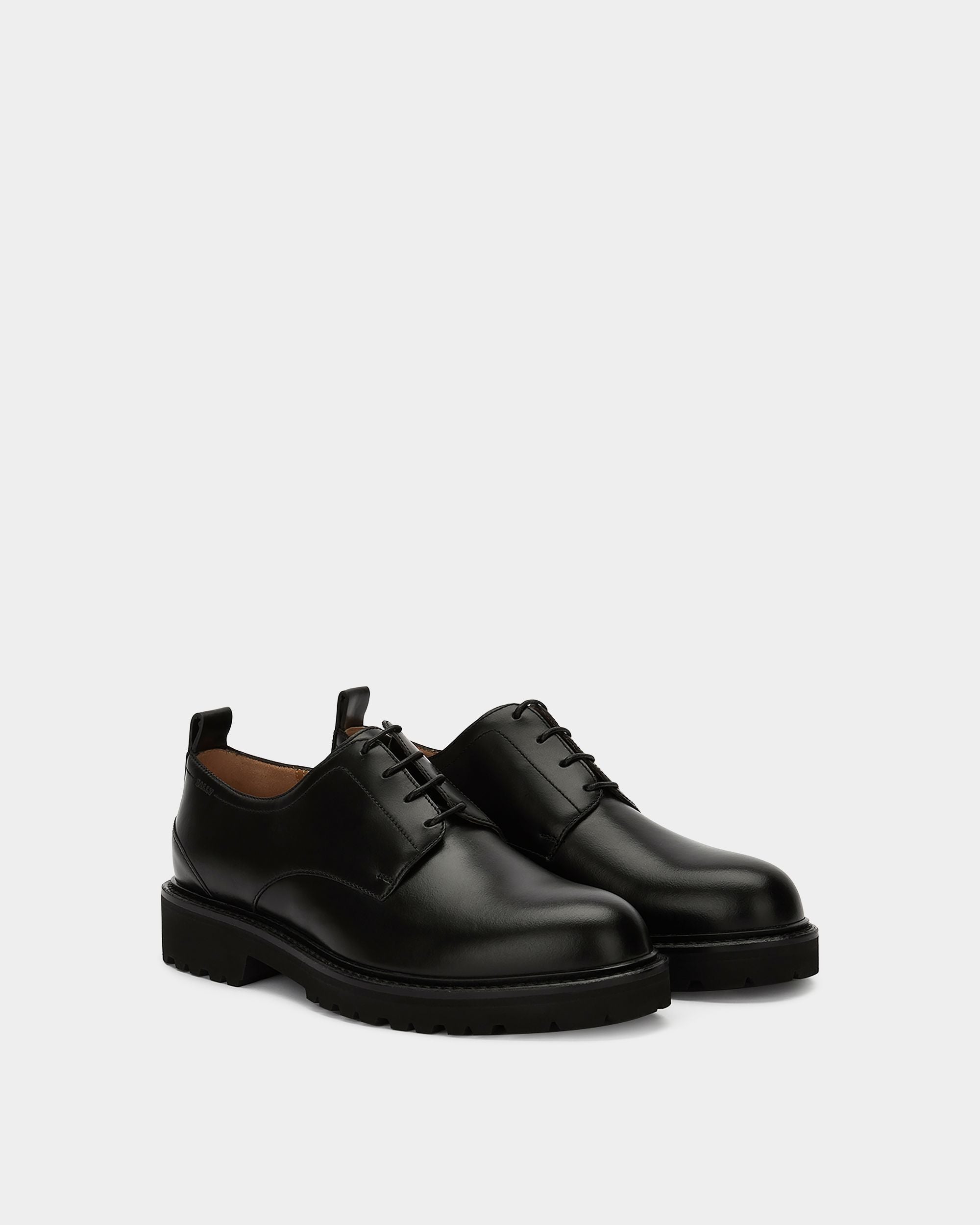 Derby In Pelle Nera - Uomo - Bally - 02