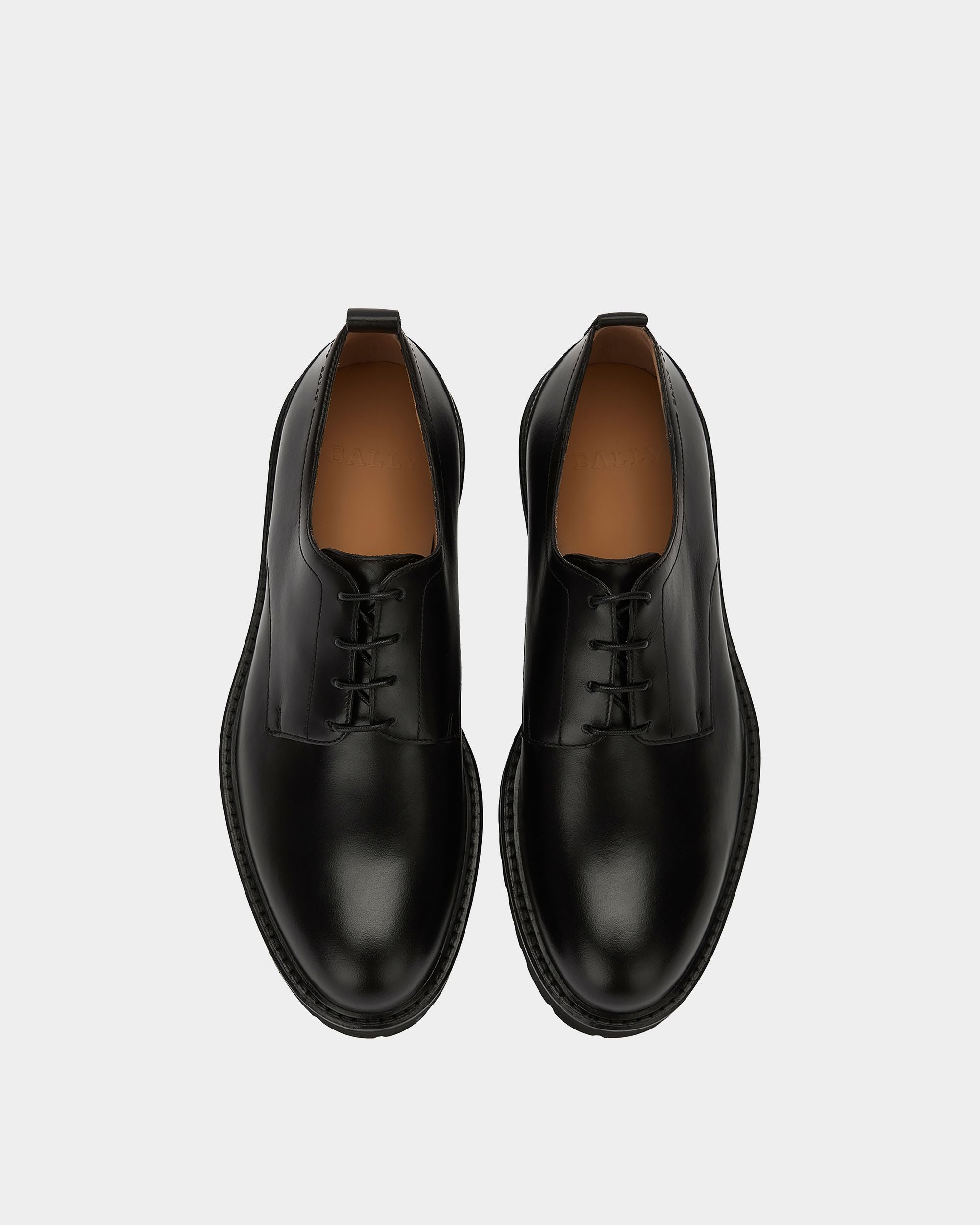 Derby In Pelle Nera - Uomo - Bally - 06