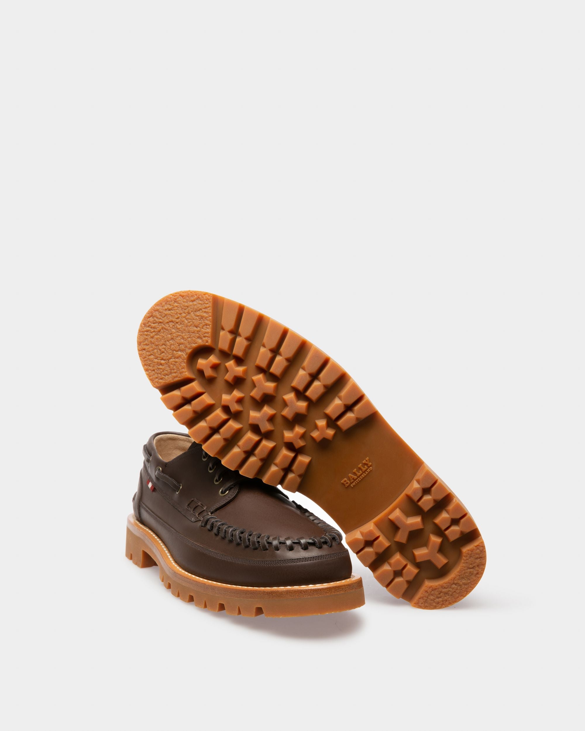 Tristan Mocassini In Pelle Marrone - Uomo - Bally - 04