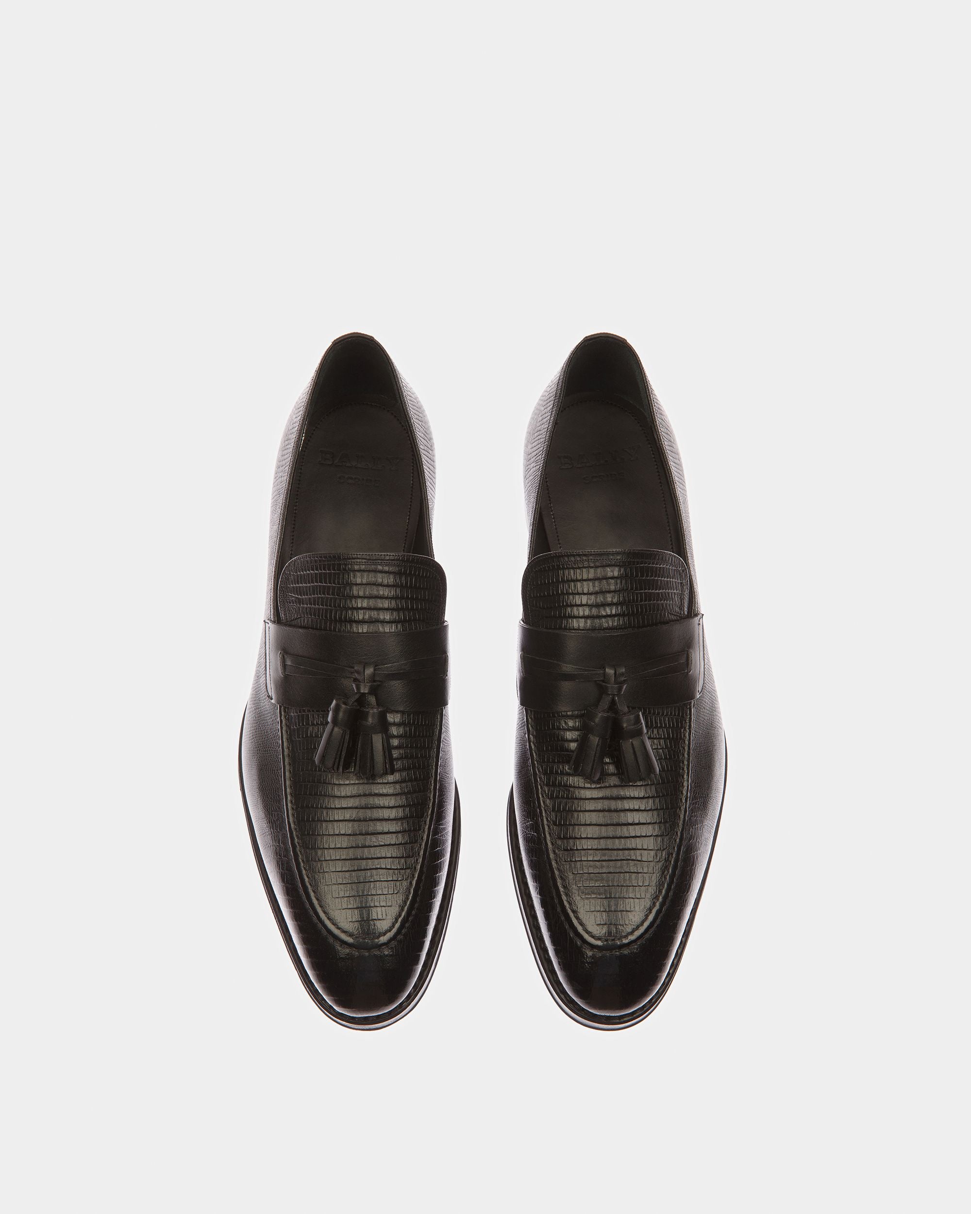 Scuvier Mocassino In Pelle Nera - Uomo - Bally - 02