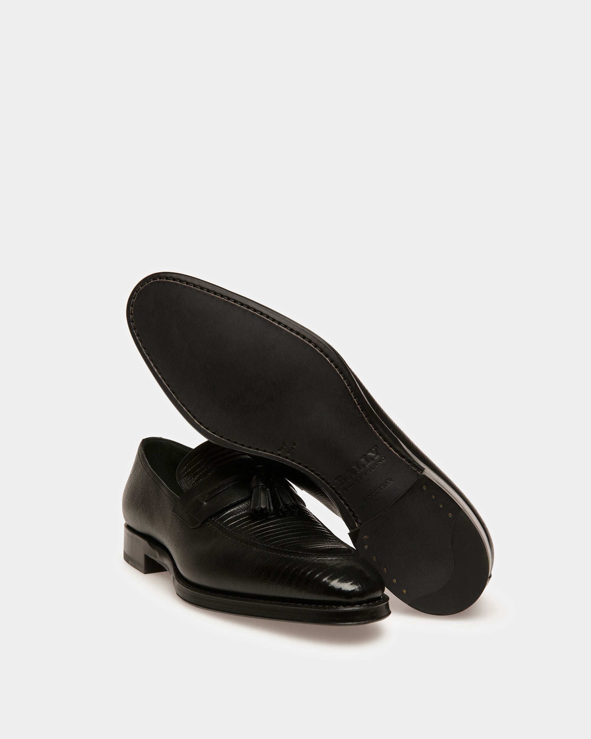 Scuvier Mocassino In Pelle Nera - Uomo - Bally - 05