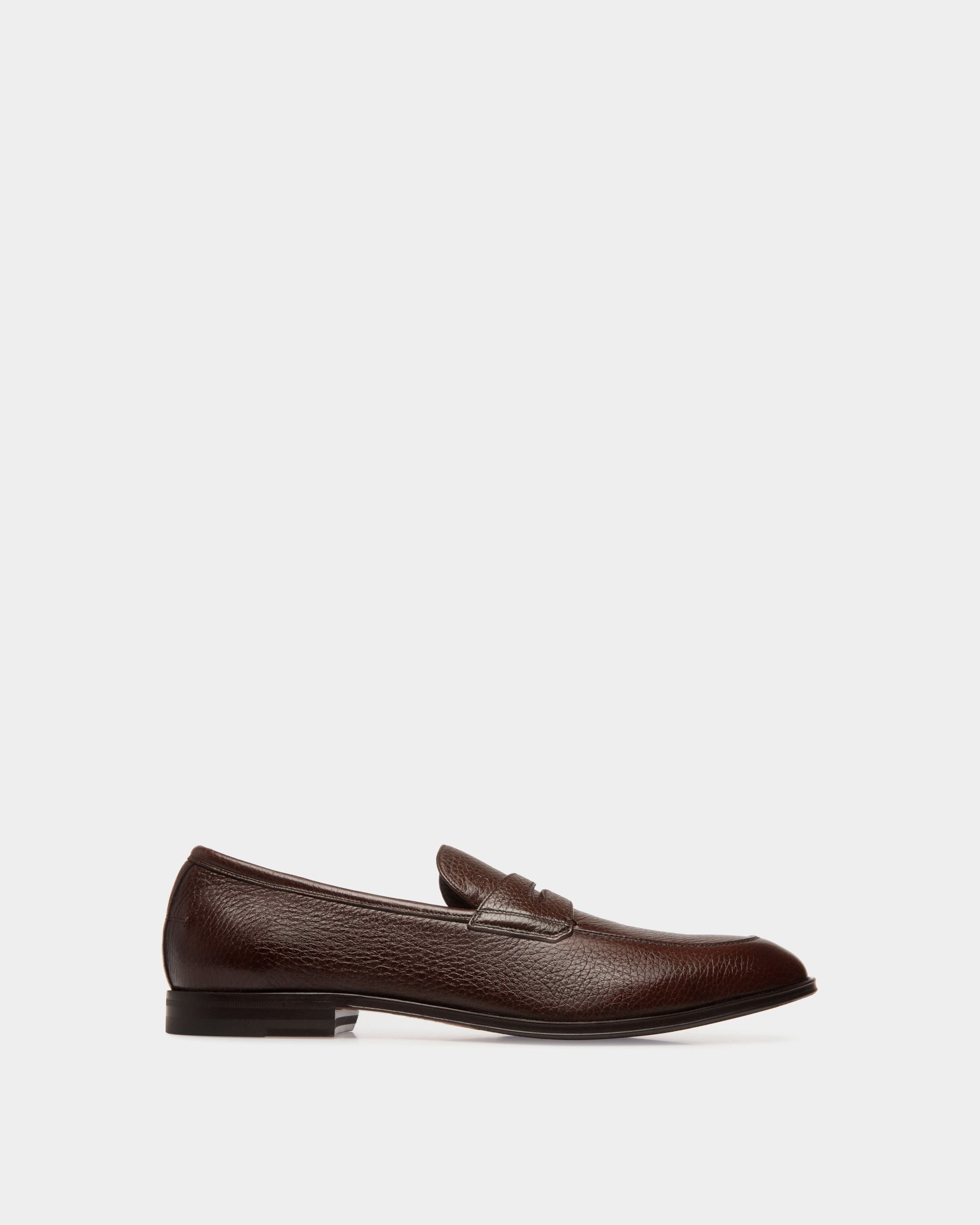 Mocassino Westminster In Pelle Di Daino Marrone - Uomo - Bally - 01