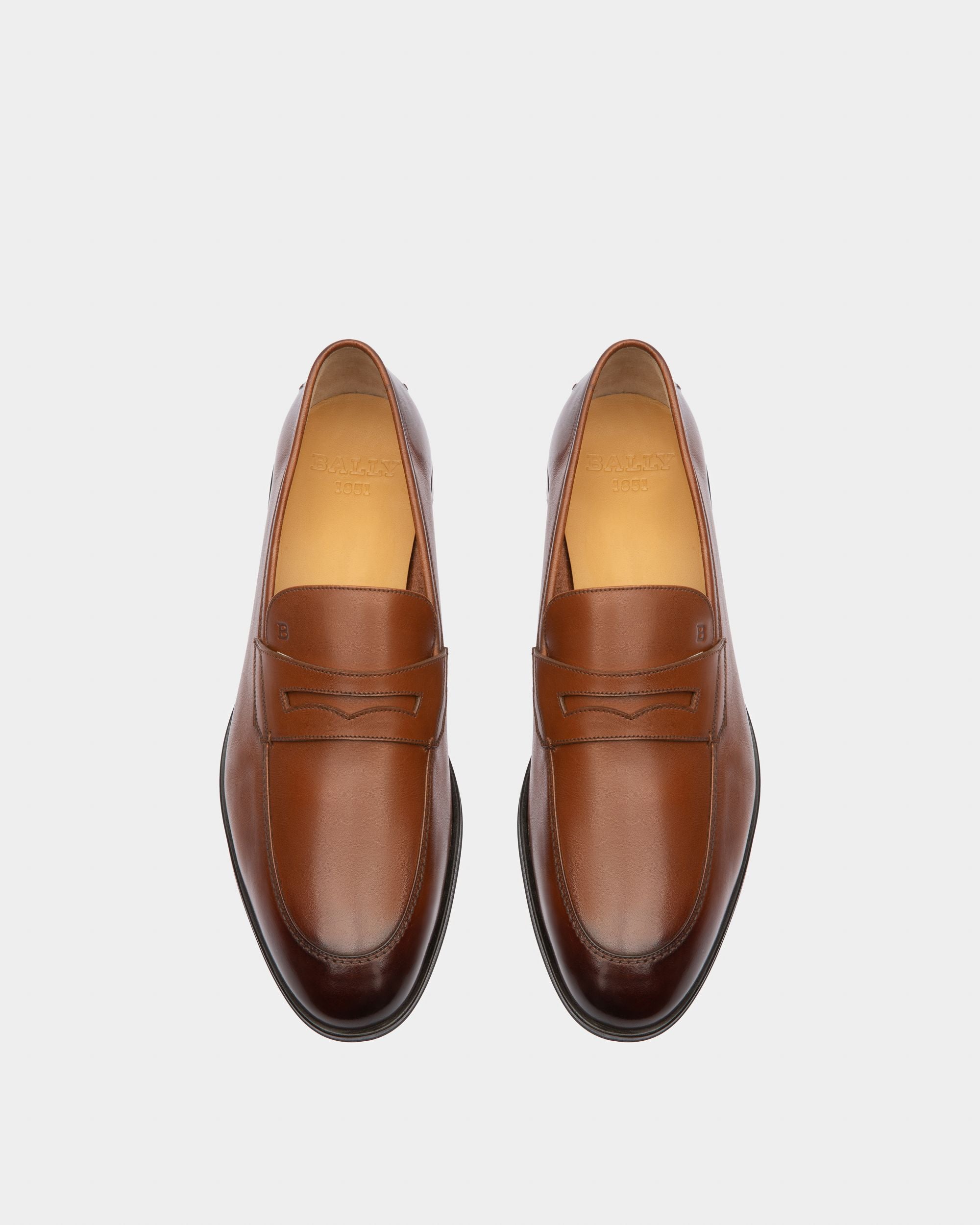Webb Mocassini In Pelle Marrone - Uomo - Bally - 02