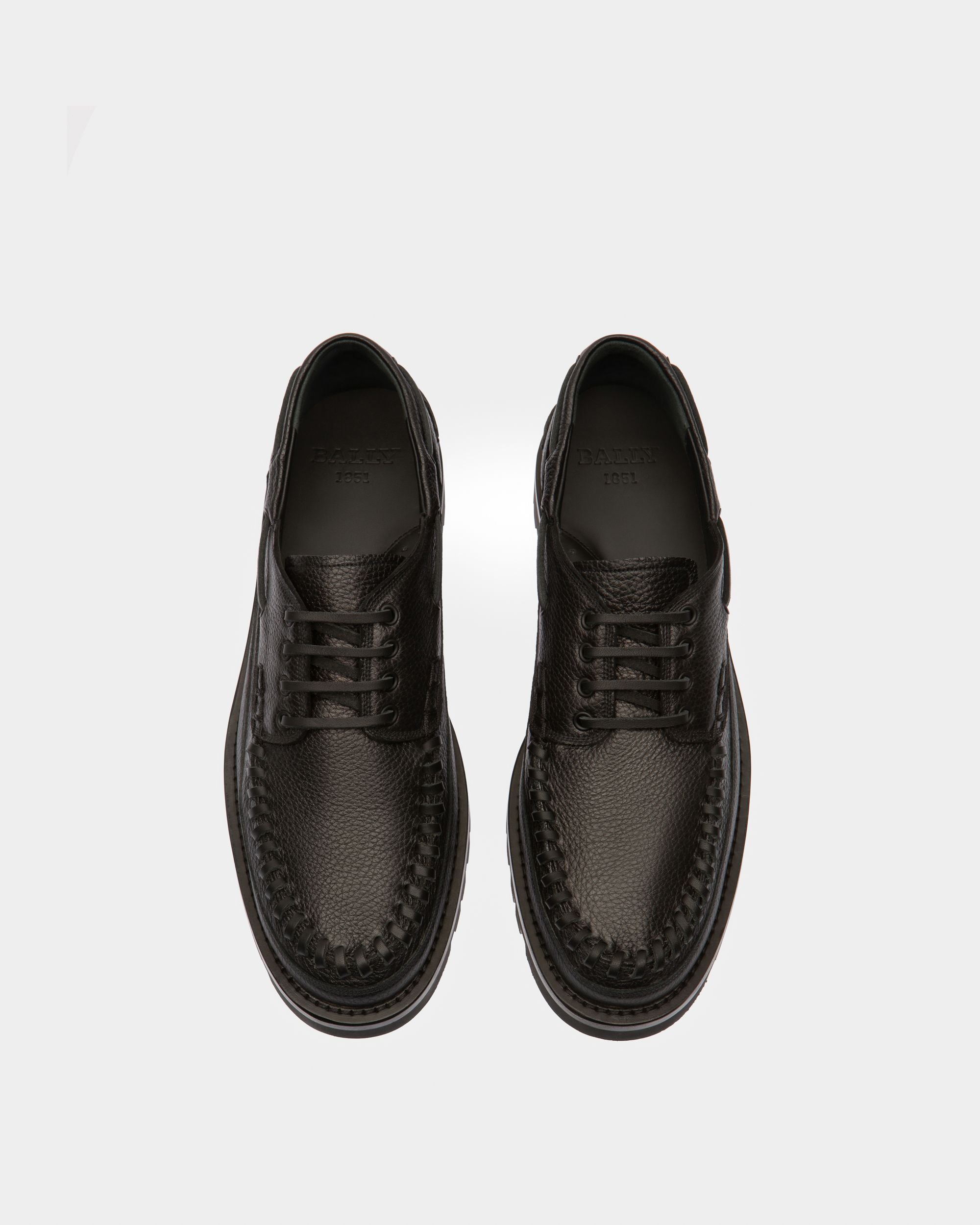 Trendal Mocassini In Pelle Nera - Uomo - Bally - 02