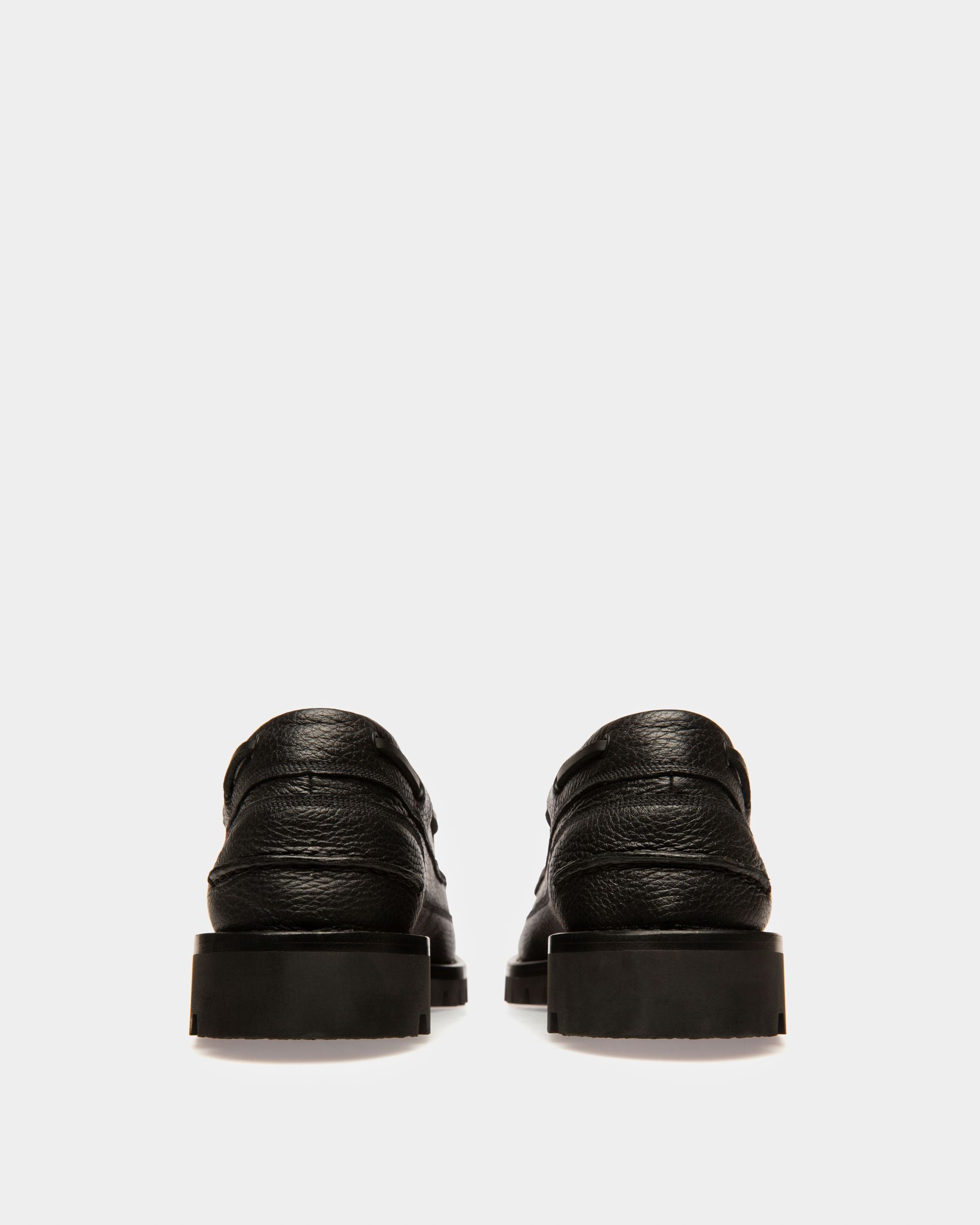 Trendal Mocassini In Pelle Nera - Uomo - Bally - 03
