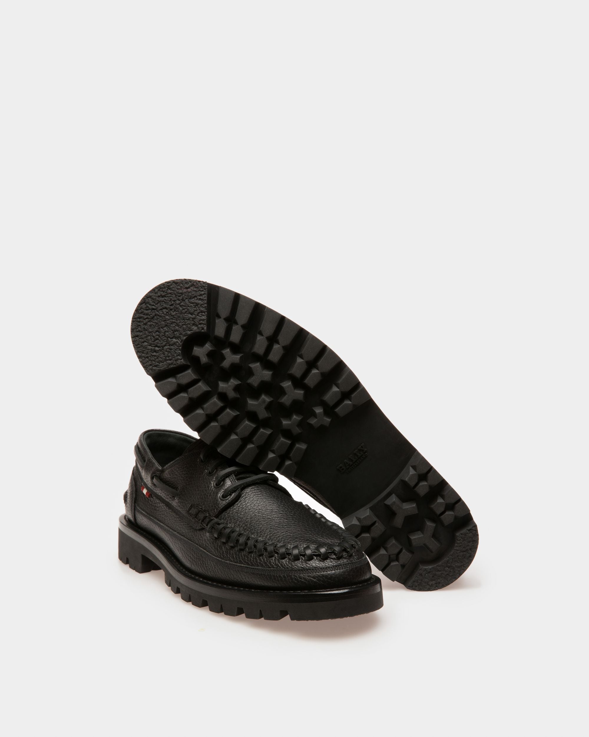 Trendal Mocassini In Pelle Nera - Uomo - Bally - 04