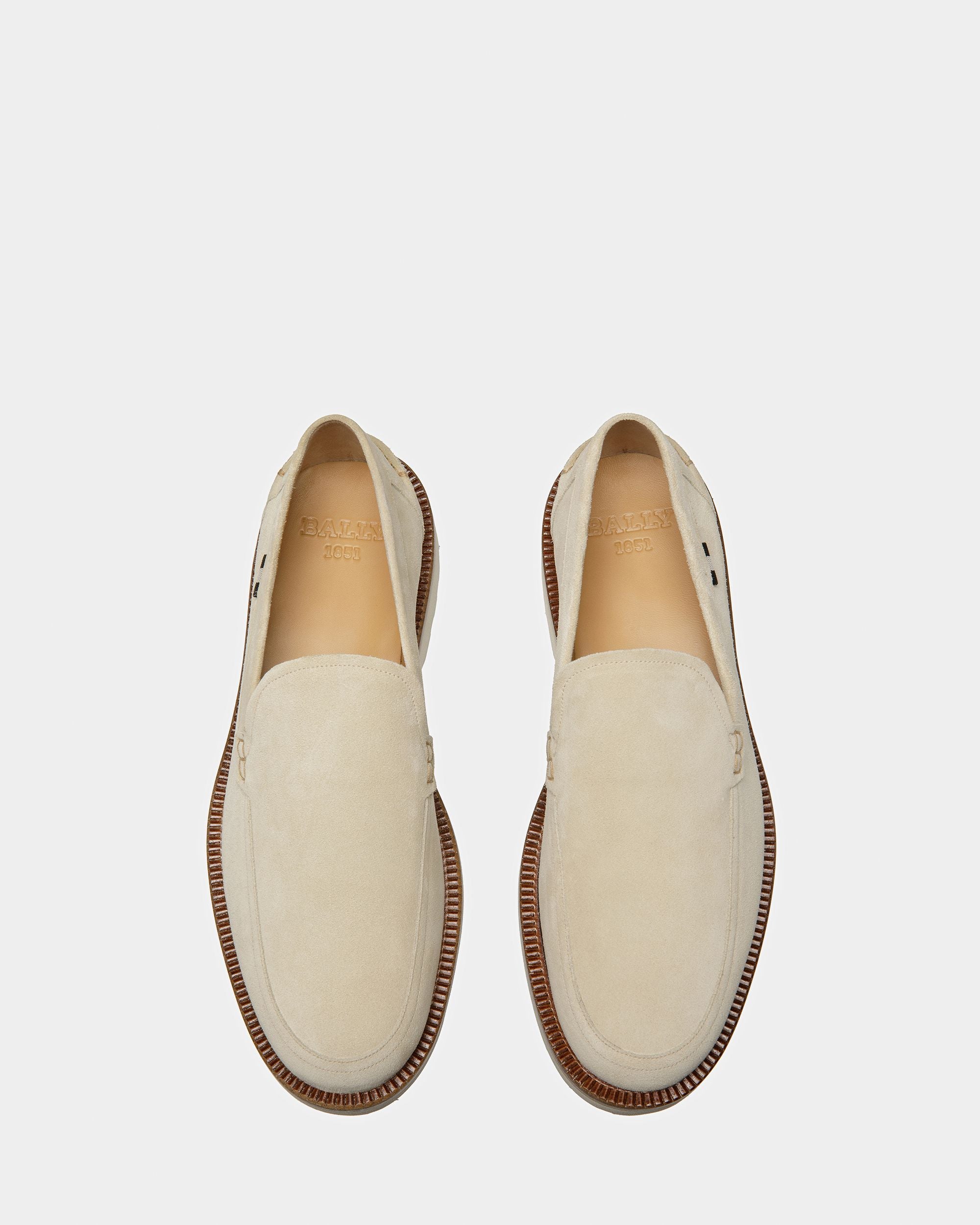 Novald Mocassini In Pelle Beige Scuro - Uomo - Bally - 04