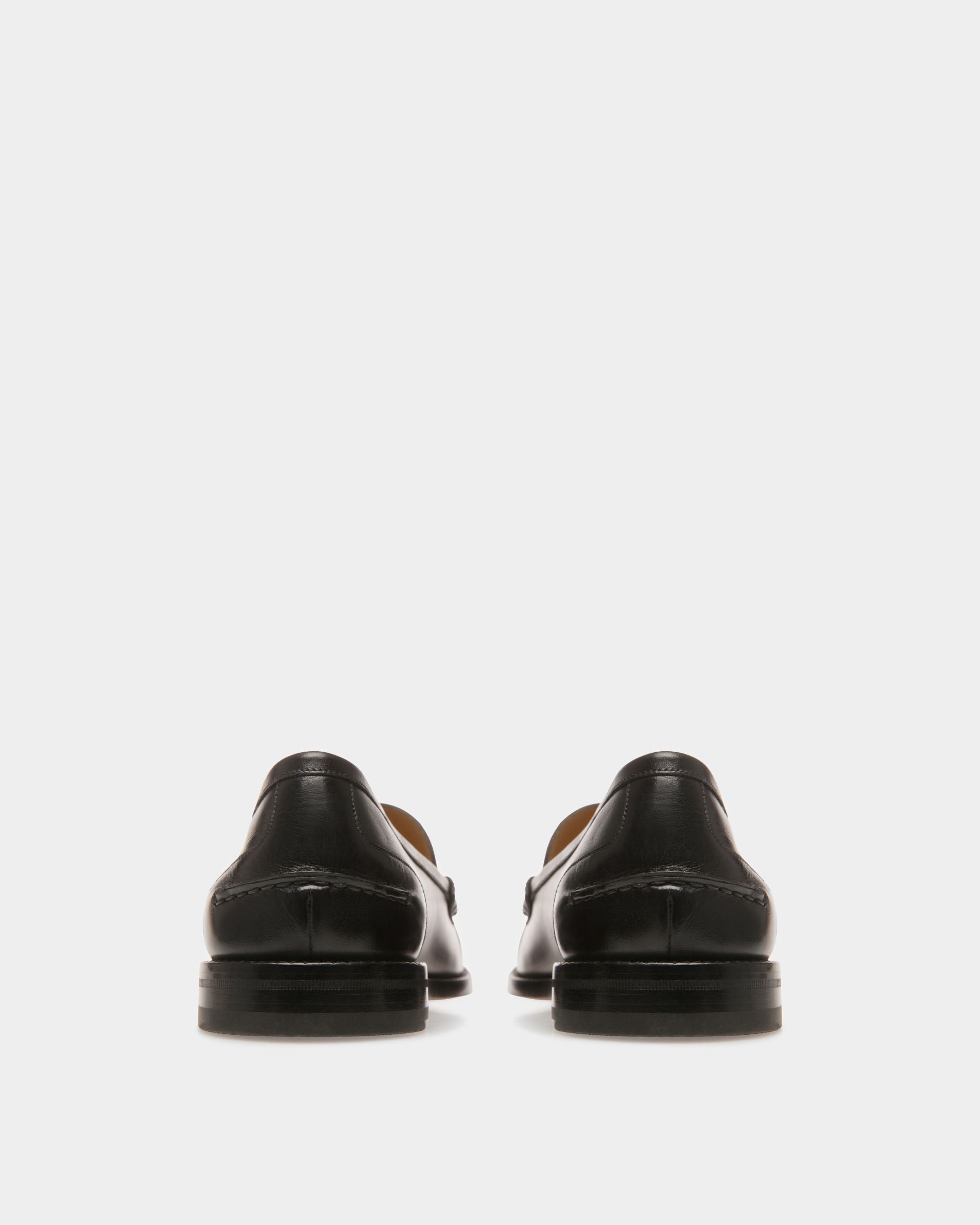 Mocassino Rome In Pelle Nera - Uomo - Bally - 04