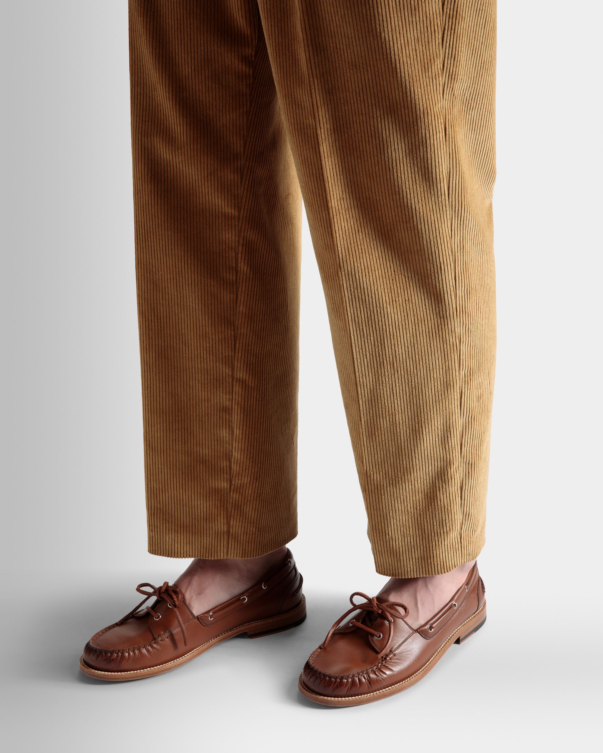 Mocassino Rome In Pelle Marrone - Uomo - Bally - 02