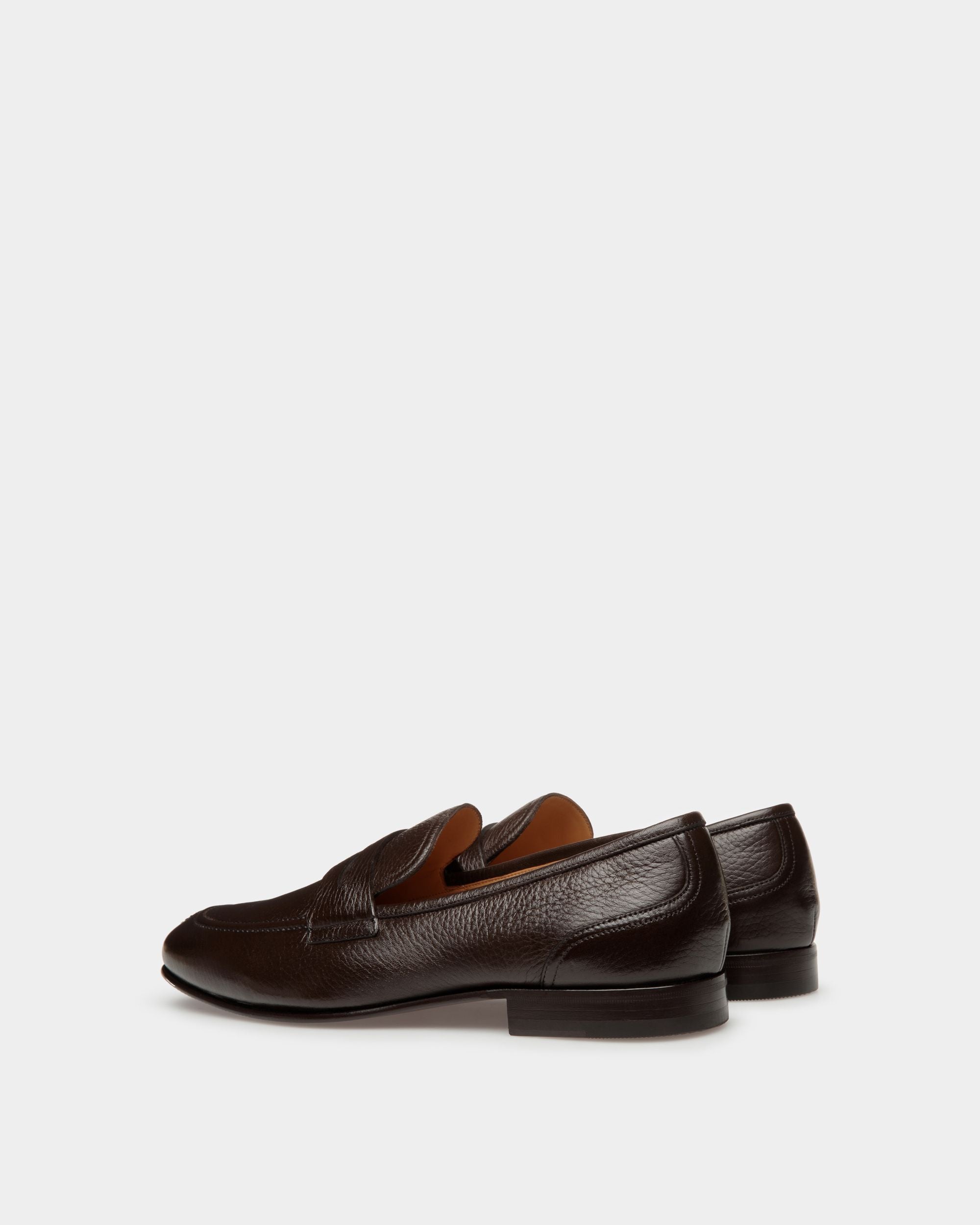 Suisse Loafer In Brown Leather - Uomo - Bally - 03